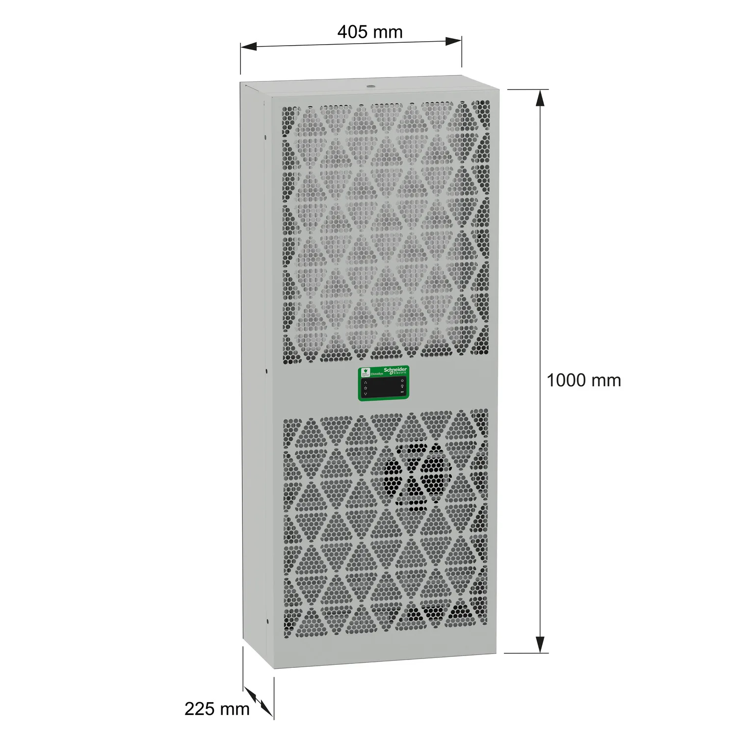 NSYCU1K2DG - Yandan Bağlantılı Soğutma Ünitesi, Climasys CU, 1k2W, 230V, 50/60Hz, IP55 - 2