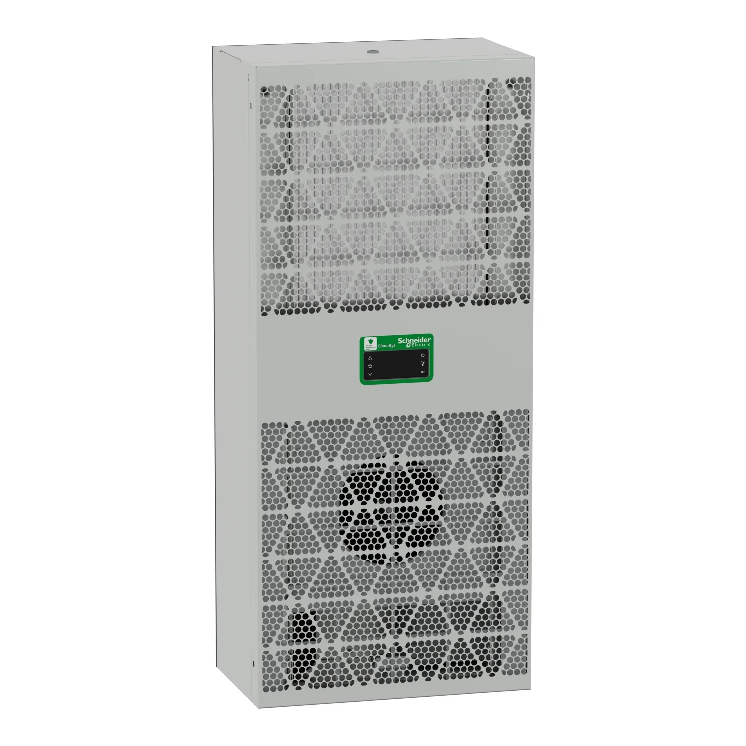 Schneider NSYCU1K2P4DG - Wandanbau-Kühlgerät, vernetzt, Climasys CU, 1kW, 2 polig, 400/460V, 50/60Hz, IP55