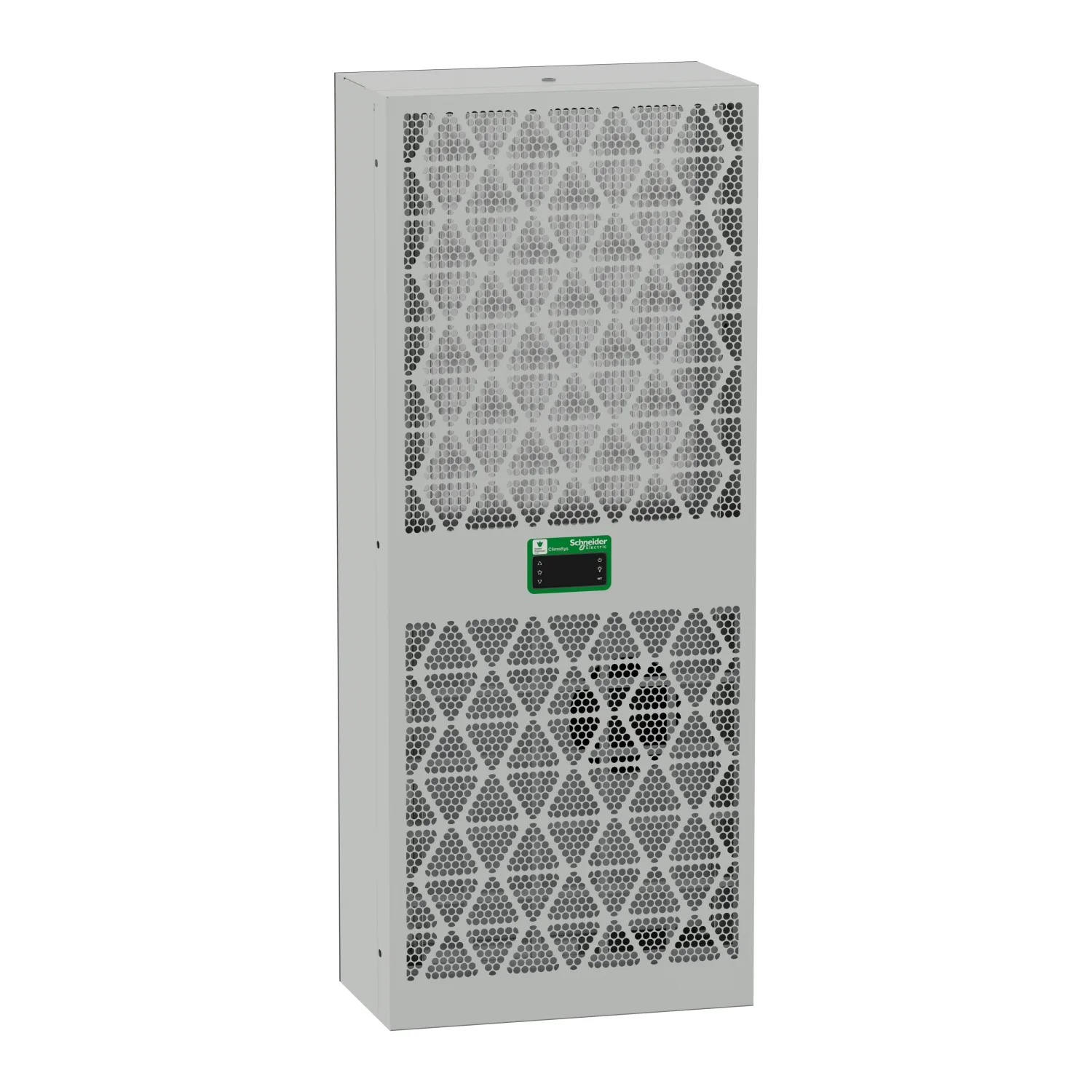 Schneider NSYCU1K62P4DG - Side-Mounted Cooling Unit, Climasys CU, 1k6W, 2-Pole, 400/460V, 50/60Hz, IP55