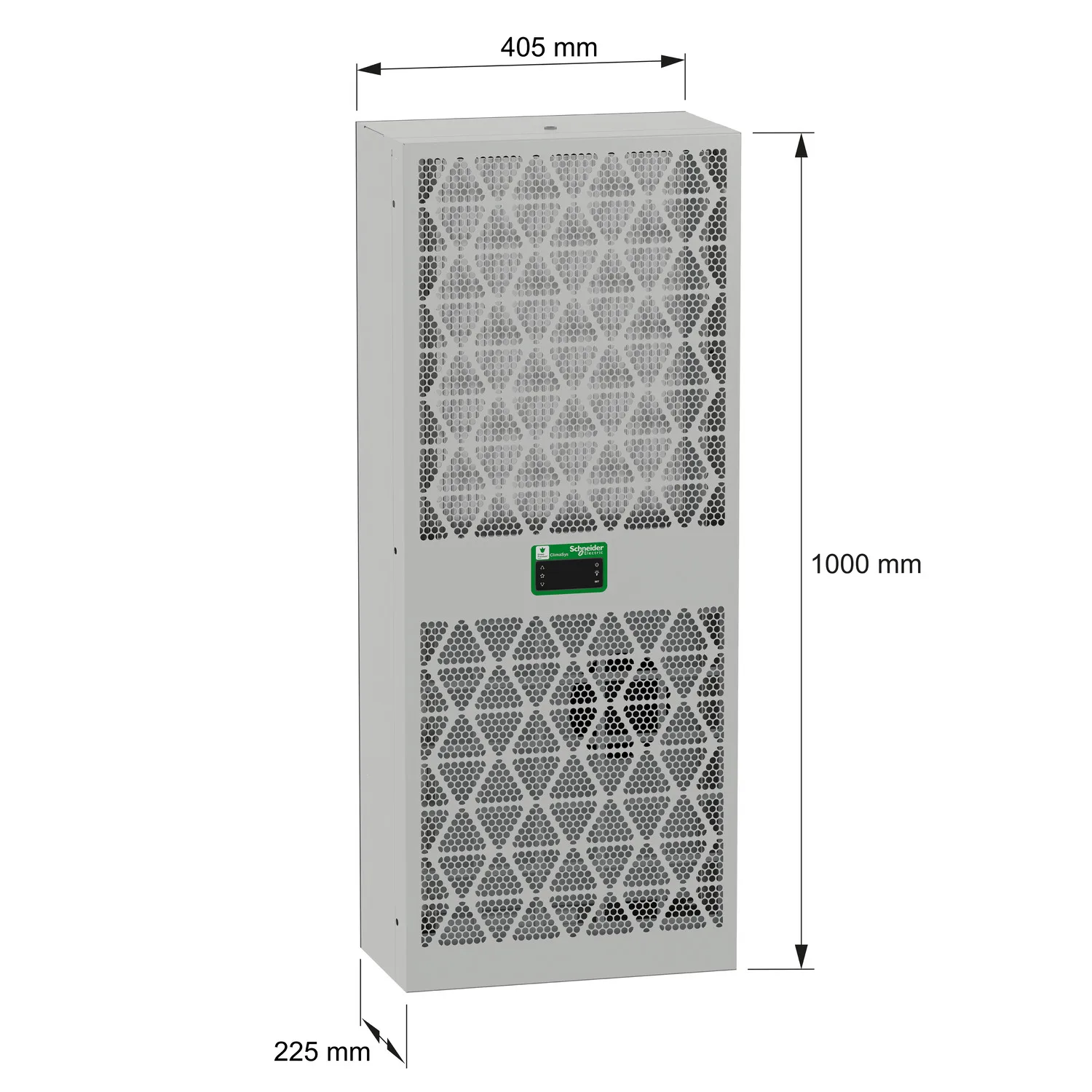 Wandanbau-Kühlgerät, vernetzt, Climasys CU, 2kW, 3 polig, 380/460V, 50/60Hz, IP55 - 2