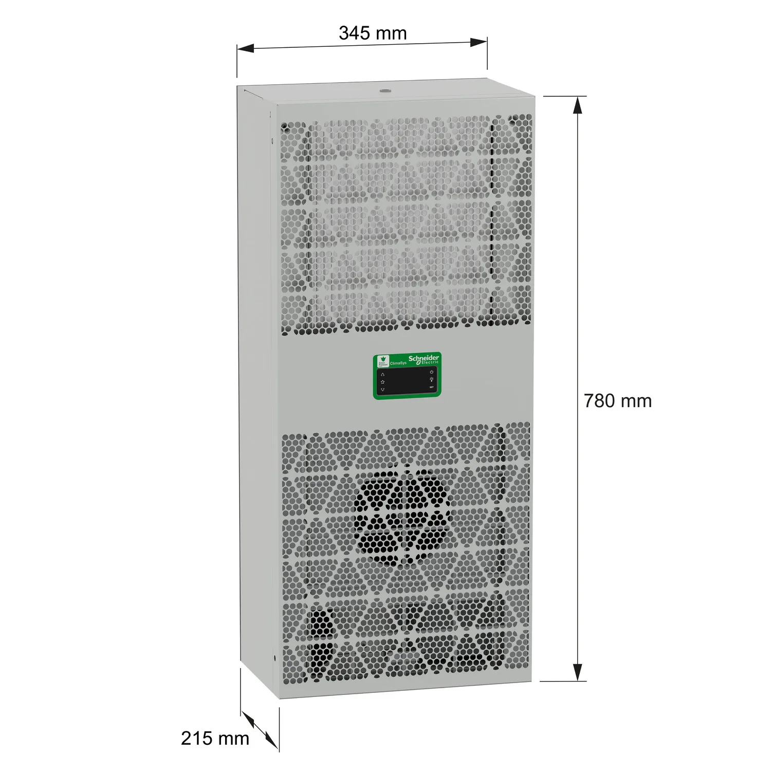 ClimaSys - Climatisation d'armoire - latérale - 800W - 2 poles - 400/460V - 2