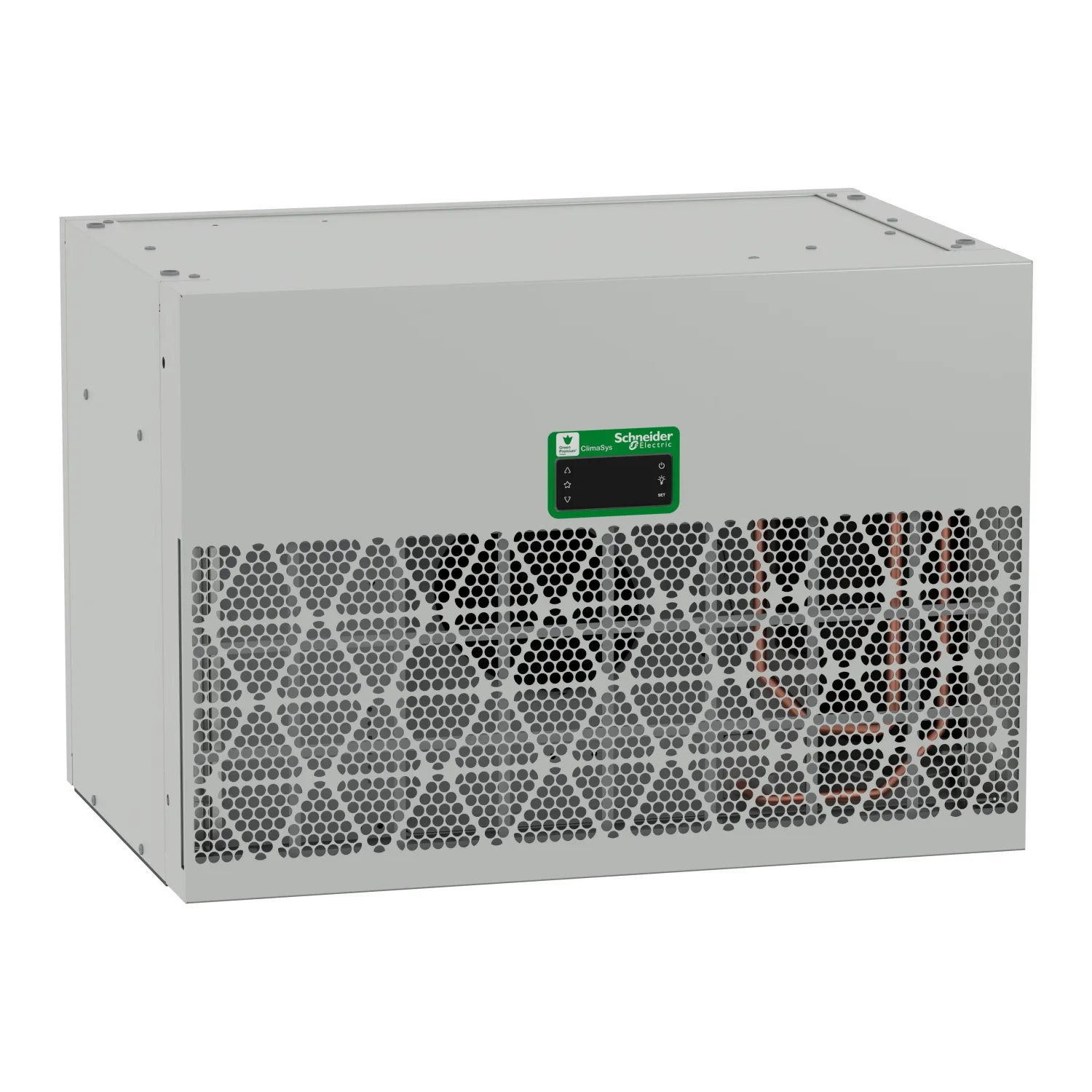 Schneider NSYCU8002P4RDG - Çatı Bağlantılı Soğutma Ünitesi, Climasys CU, 800W, 2 Kutuplu, 400/460V, 50/60Hz, IP54