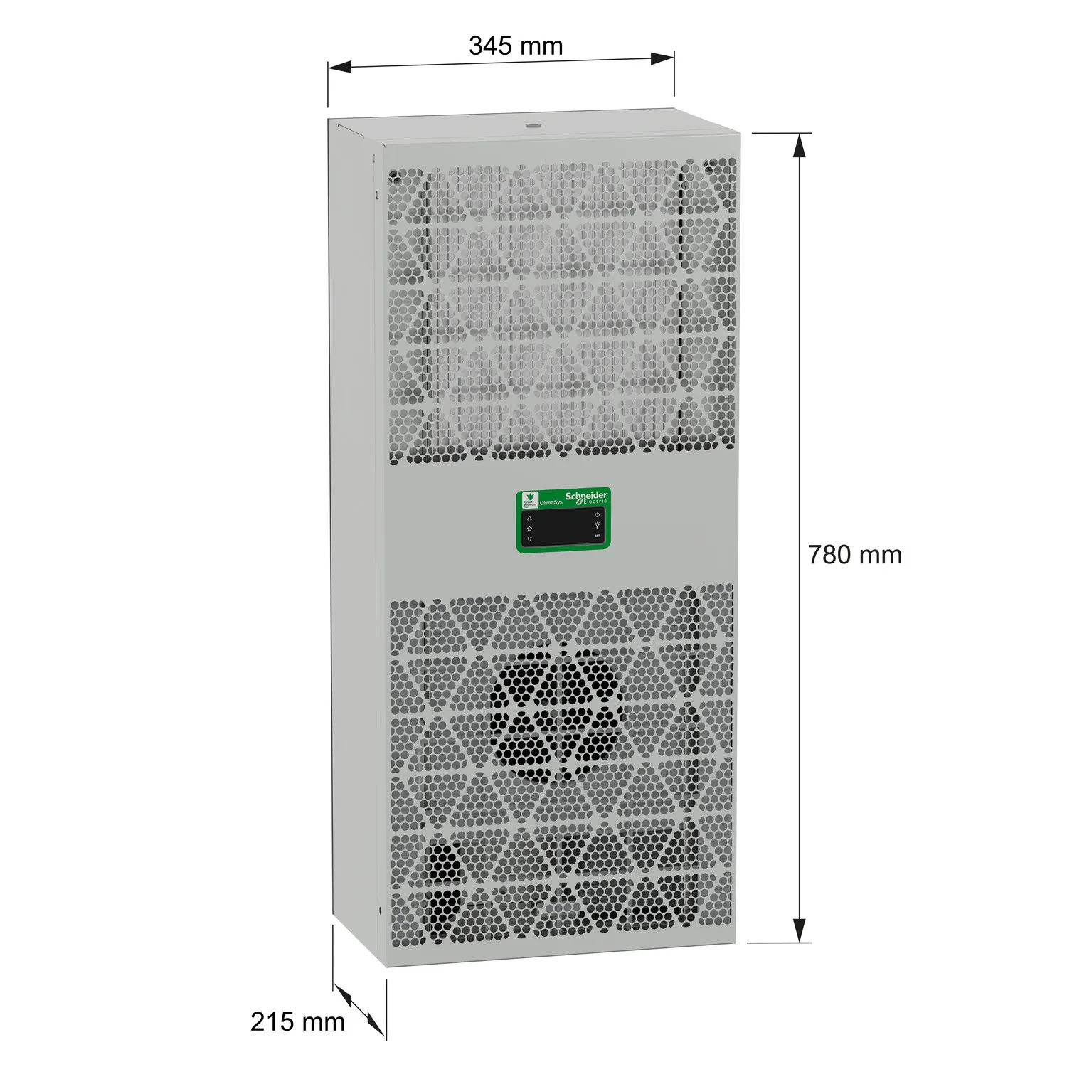 Wandanbau-Kühlgerät, vernetzt, Climasys CU, 800W, 230V, 50/60Hz, IP55 - 2