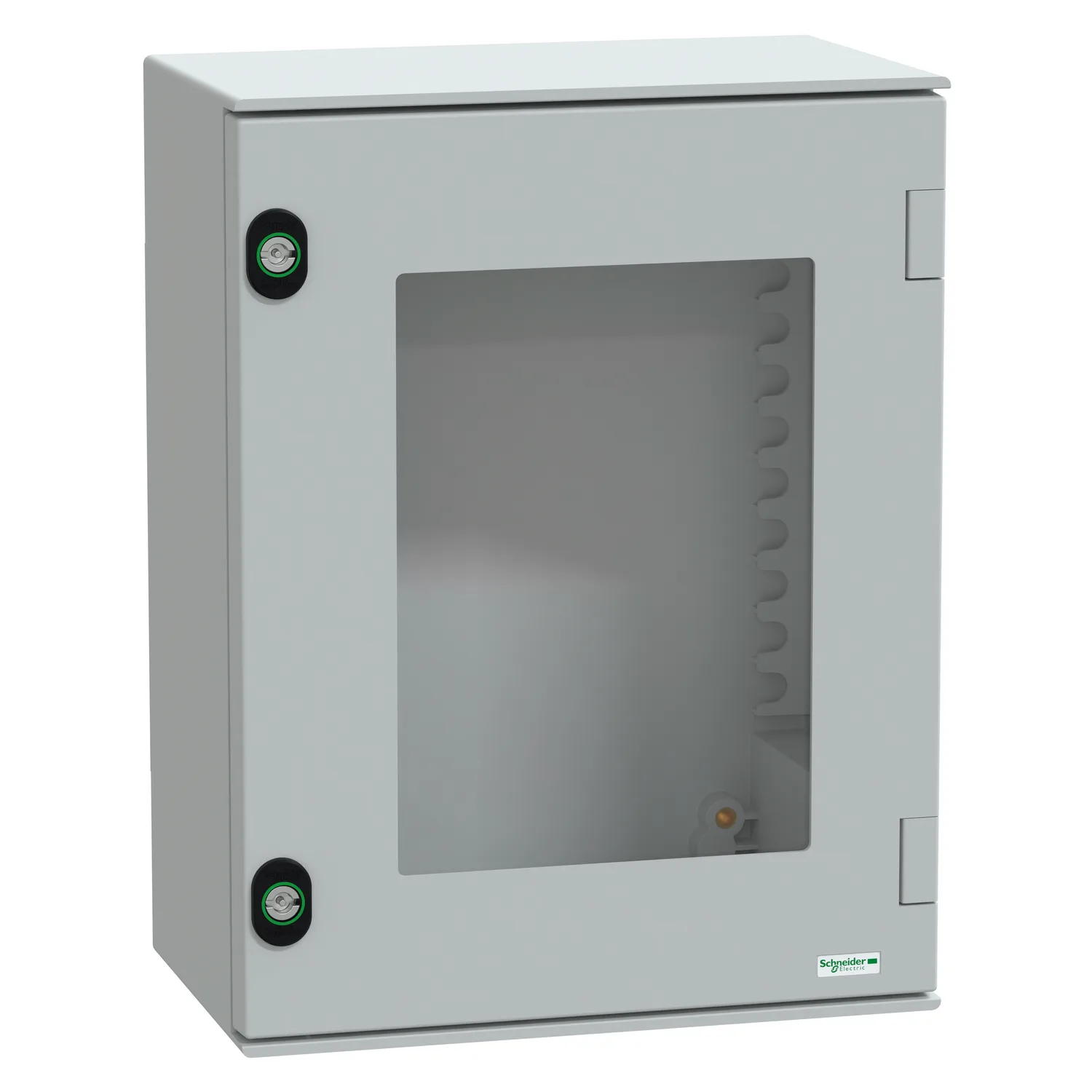 Schneider NSYPLM43TG - 7035 WM polyester PLM430x330x200 camlı