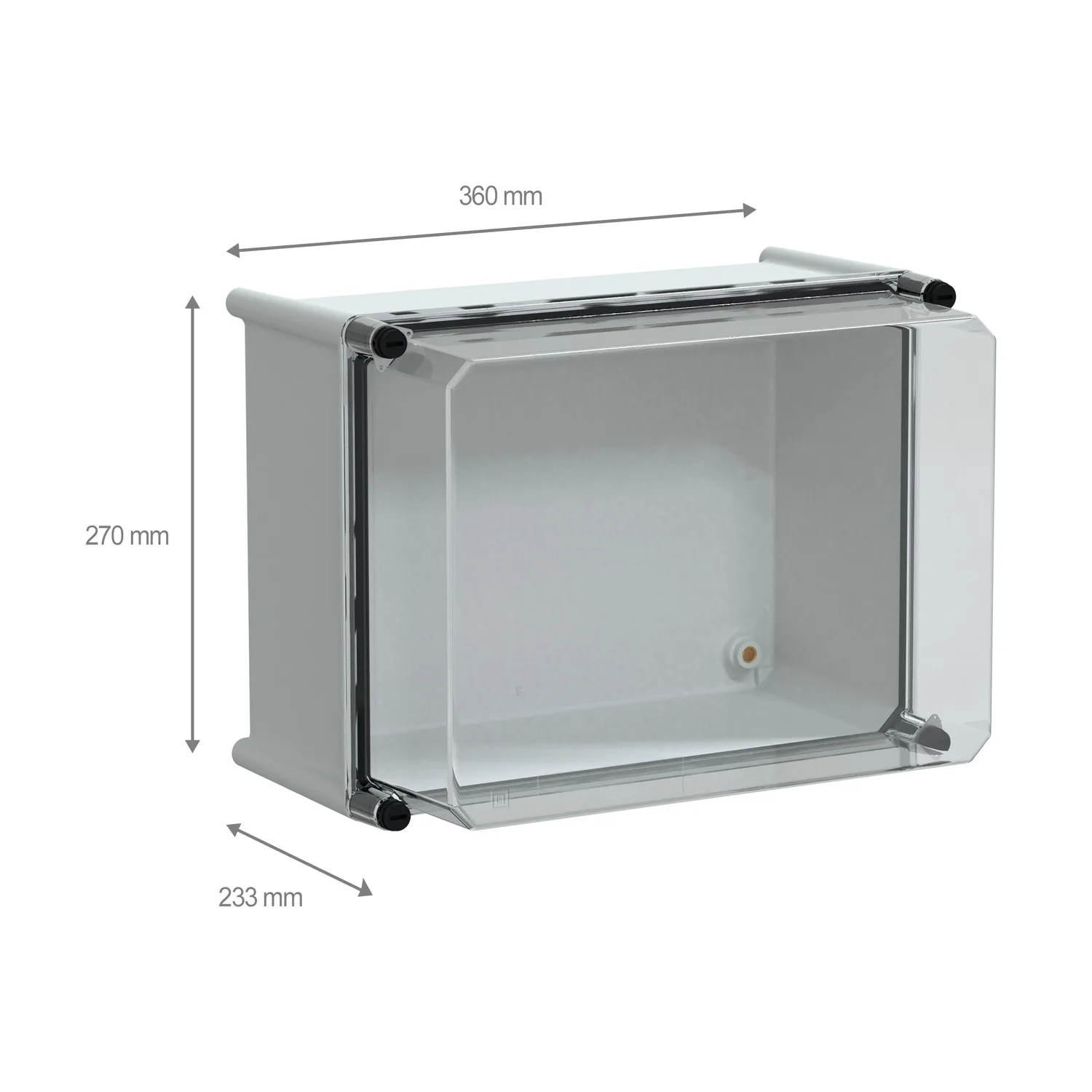 NSYPLS2736AG - 7035 Transparan PLS kutu27x36x23 - 2