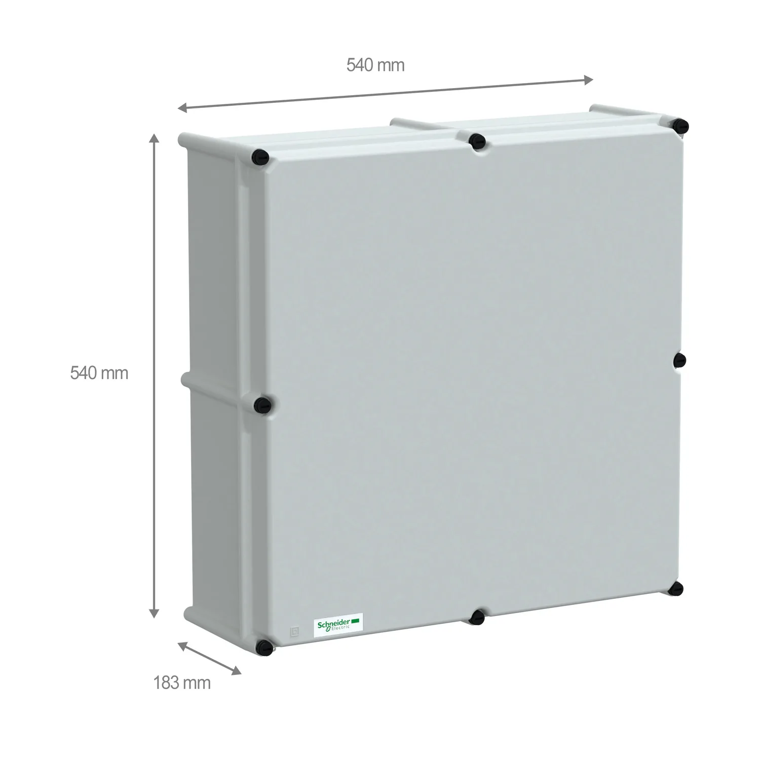 NSYPLSP5454G - 7035 Opaque polyester PLS box 54x54x18 - 2