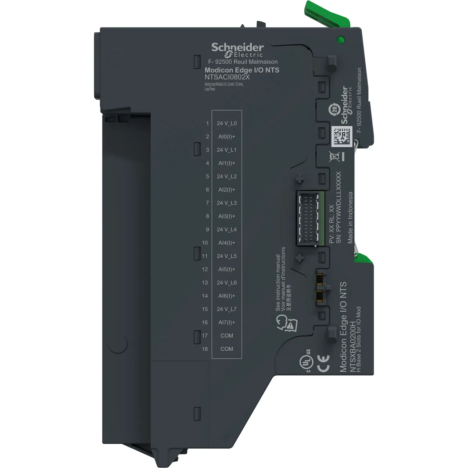NTSACI0802XK - Edge I/O NTS 8ch Analog Giriş, Akım, Kit - 6