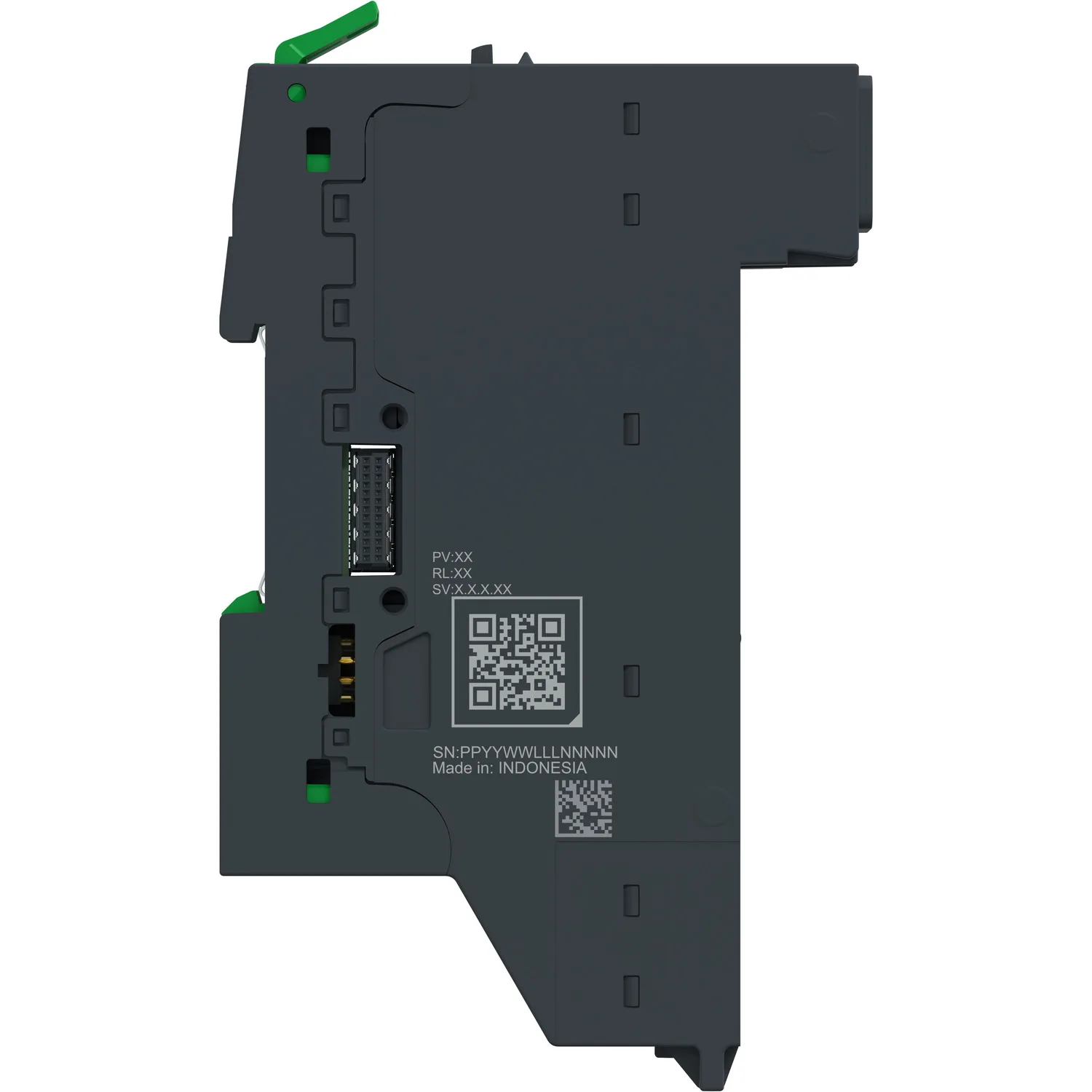 Digitales Eingangsmodul + Sockel, 8 Eingänge, 24V DC, Sink, 1/2 Leiter, Modicon Edge I/O NTS - 3