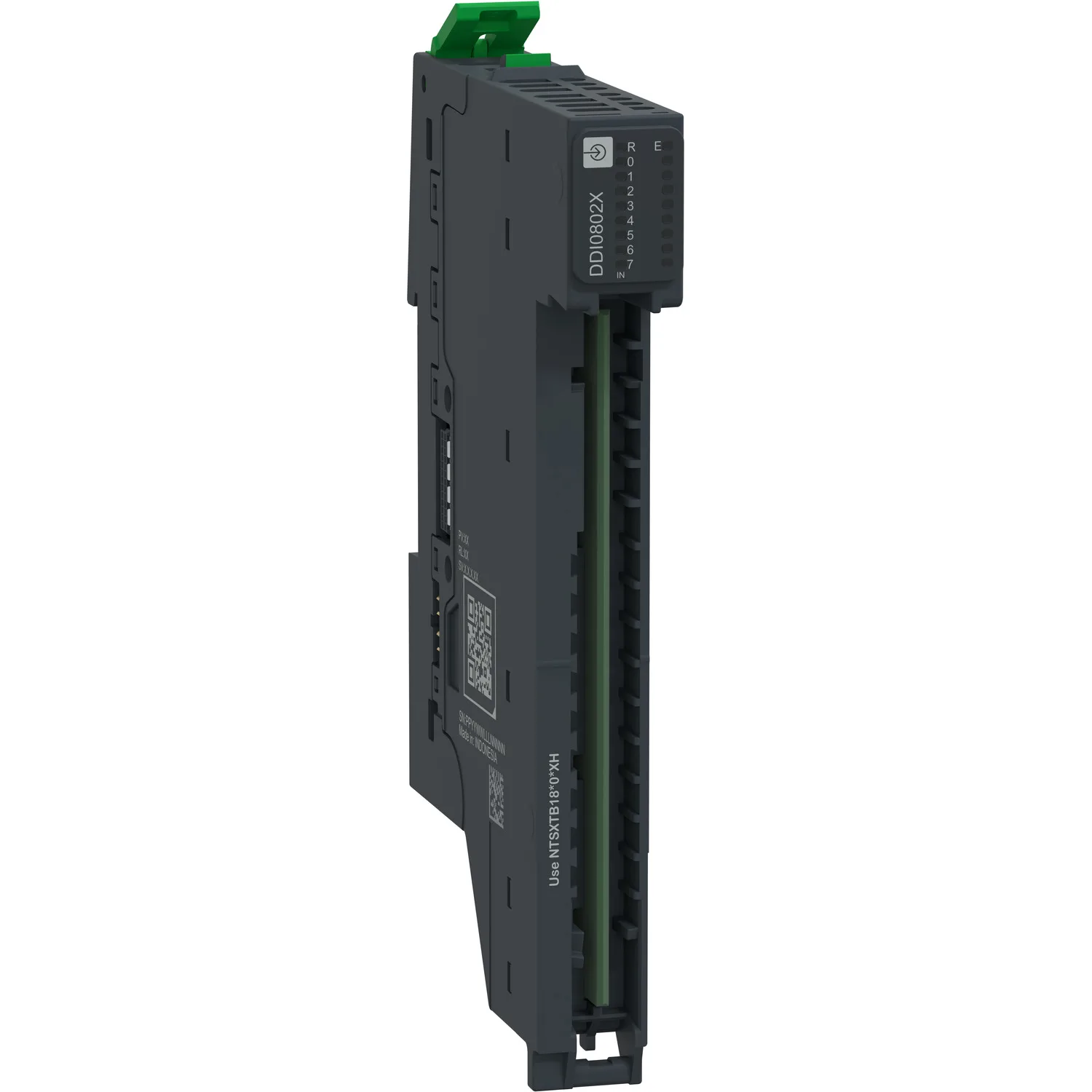 Schneider NTSDDI0802XK - Digitales Eingangsmodul + Sockel, 8 Eingänge, 24V DC, Sink, 1/2 Leiter, Modicon Edge I/O NTS