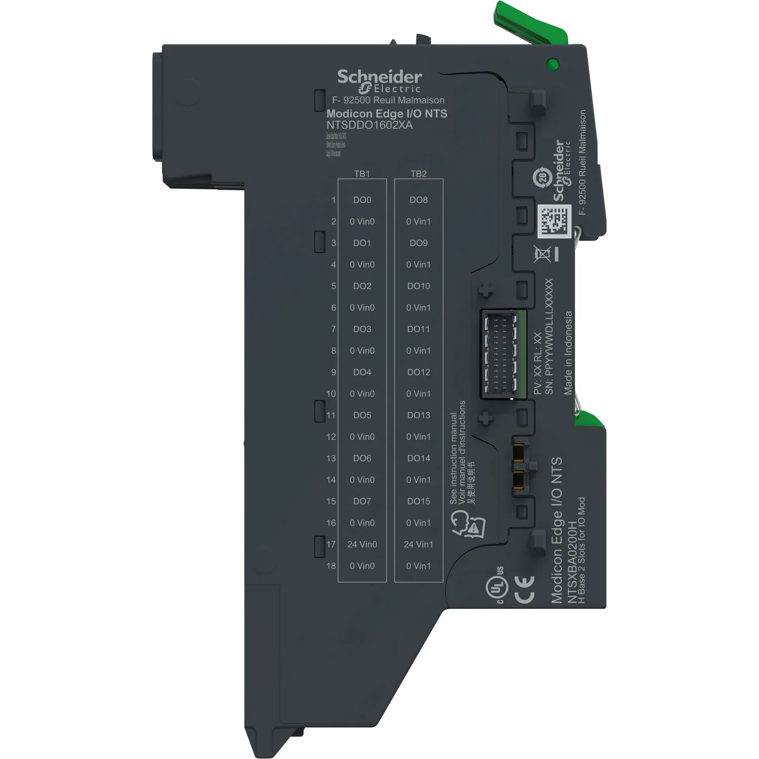 NTSDDO1602XAK - Edge I/O NTS 16'lı Dijital Çıkış, 1 kablo bağlantısı,Source, Korumalı, Kit - 4
