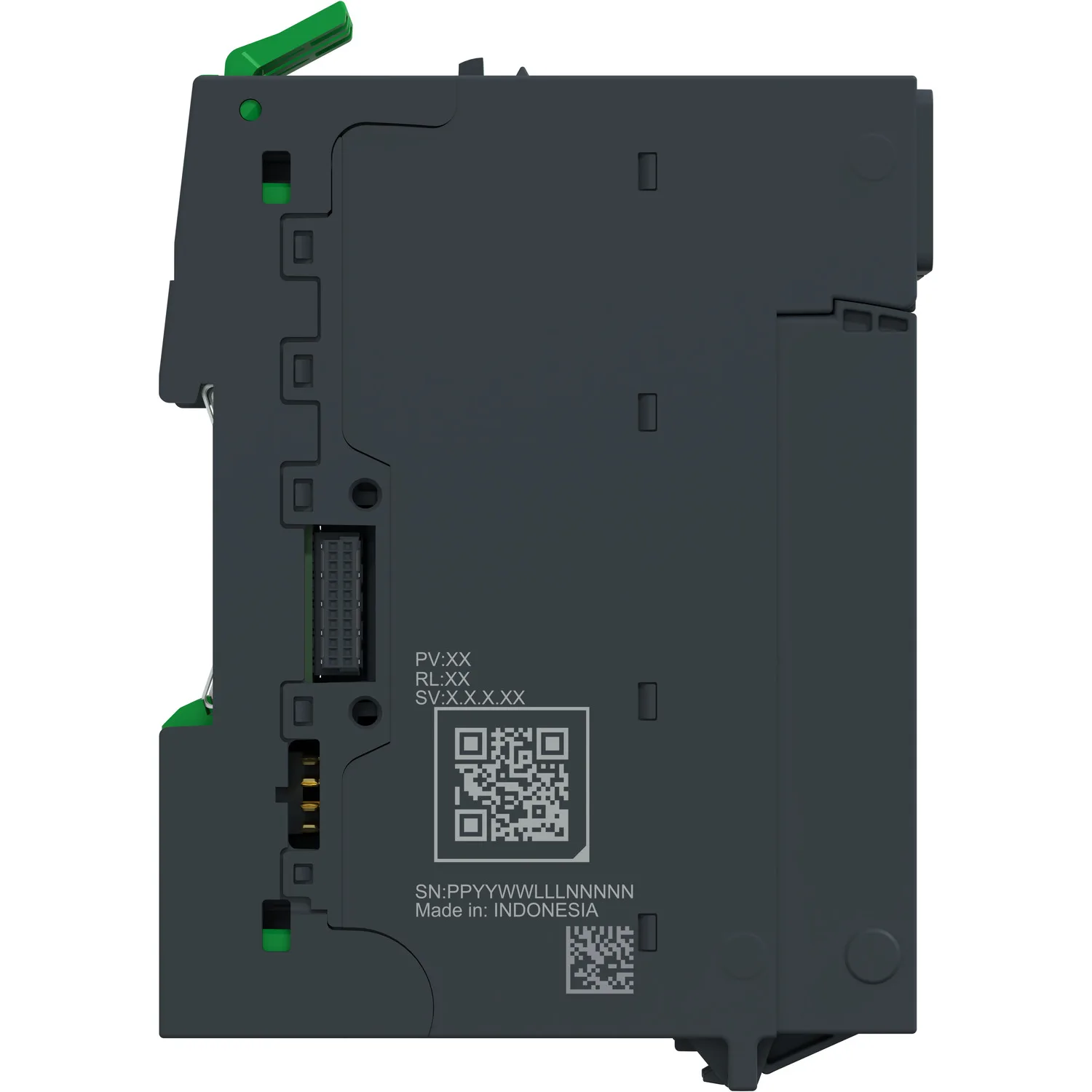 Relais-Ausgangsmodul + Sockel, 4 iso. Ausg, NO/NC,5A,5V-125VDC, 24V-240VAC,robuste Ausf, Modicon Edge I/O NTS - 3