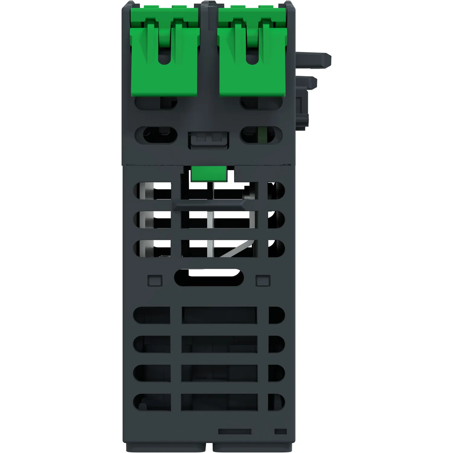 Relais-Ausgangsmodul + Sockel, 4 iso. Ausg, NO/NC,5A,5V-125VDC, 24V-240VAC,robuste Ausf, Modicon Edge I/O NTS - 5