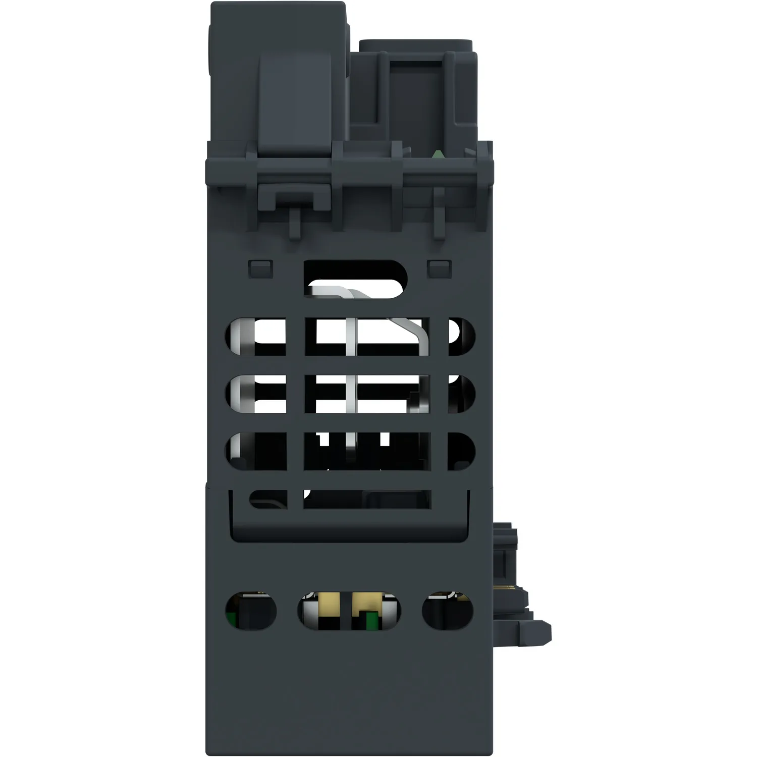 Relais-Ausgangsmodul + Sockel, 4 iso. Ausg, NO/NC,5A,5V-125VDC, 24V-240VAC,robuste Ausf, Modicon Edge I/O NTS - 6