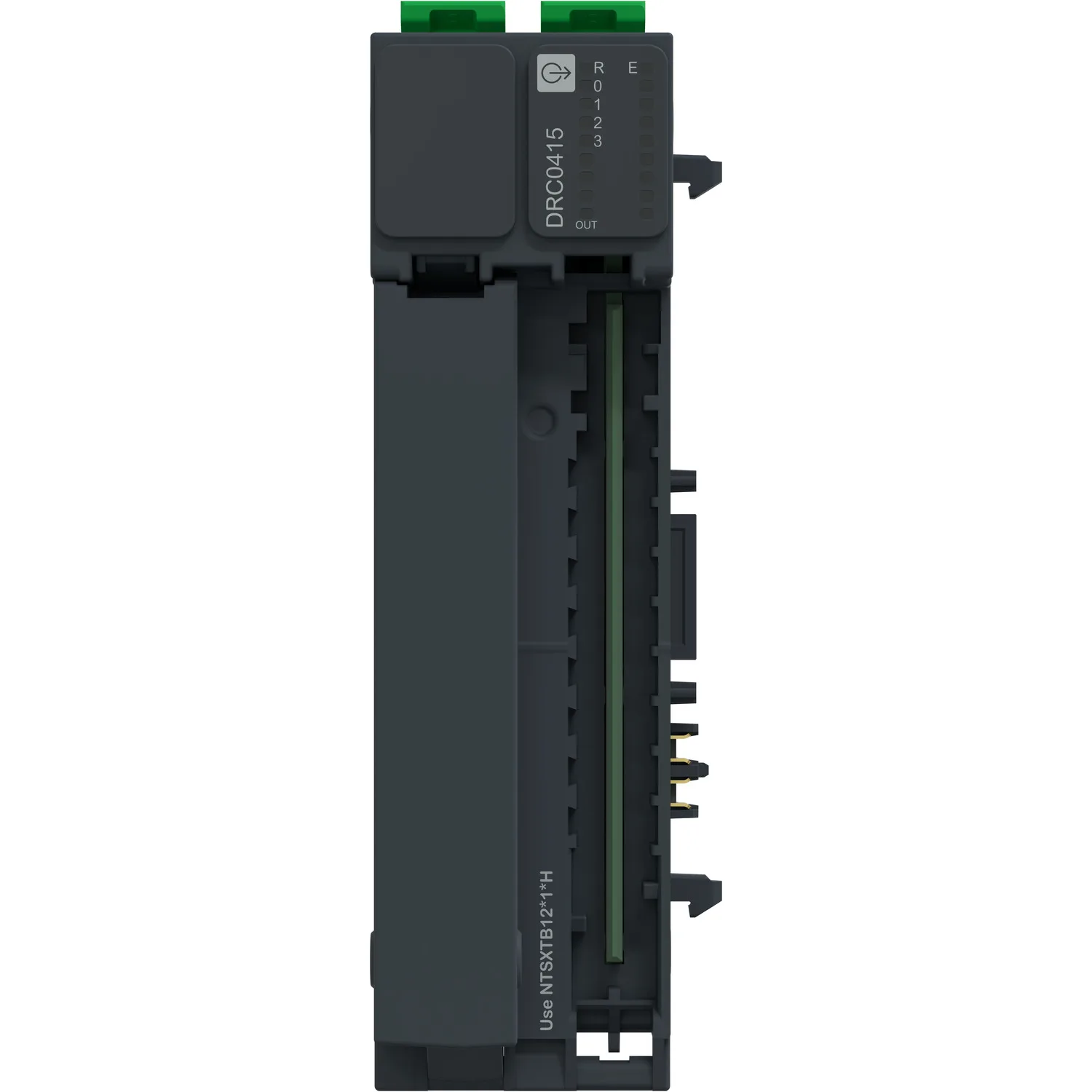 EdgeIO NTS Module+Base Sortie Relais 4 voies -NO/NF- 5 à 125Vcc-24 à 240Vca - 5A - 6