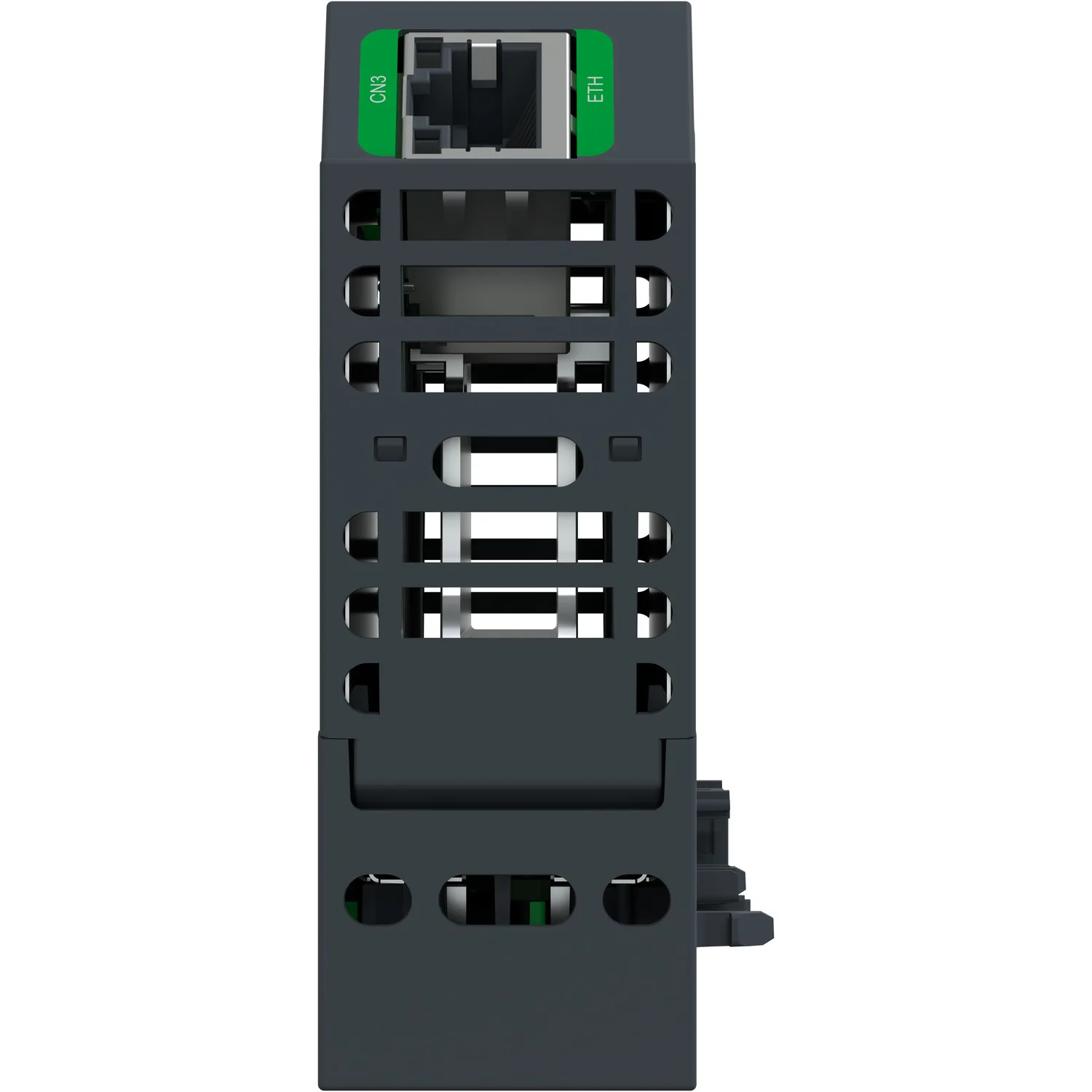 Netzwerk-Schnittstellenmodul + Sockel + Abschlussw., EtherNet/IP, Modbus TCP, 100Mbps, 2 RJ45, Modicon Edge I/O NTS - 6