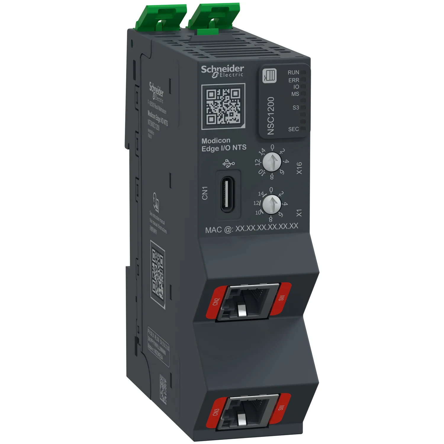 Schneider NTSNSC1200K - Edge I/O NTS Bus Coupler Modül, SERCOS