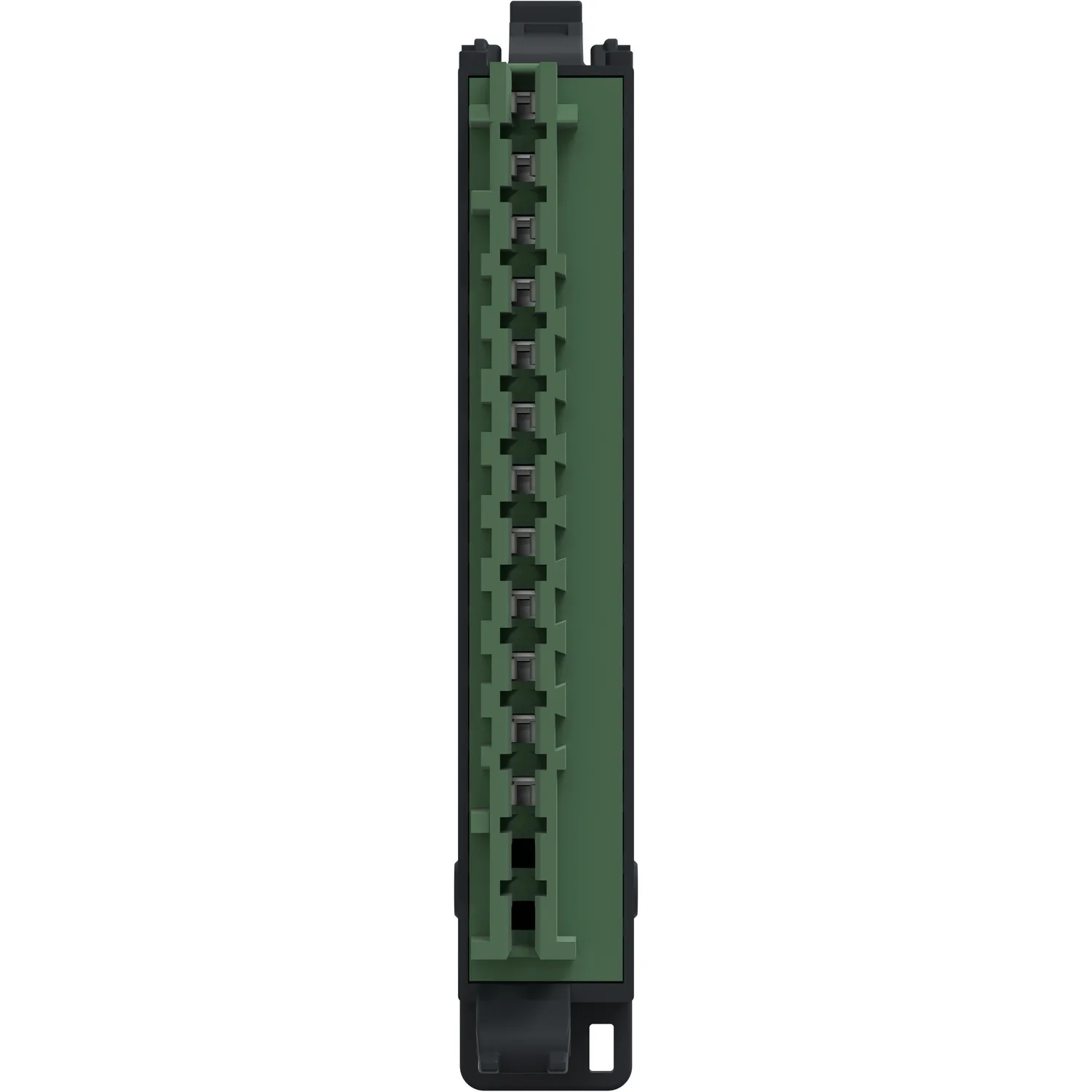 Schraubklemmenblock, 12 Punkte, Raster 5mm, ohne Abdeckung, für niedrige Bauhöhe, robuste Ausführung, Modicon Edge I/O - 4