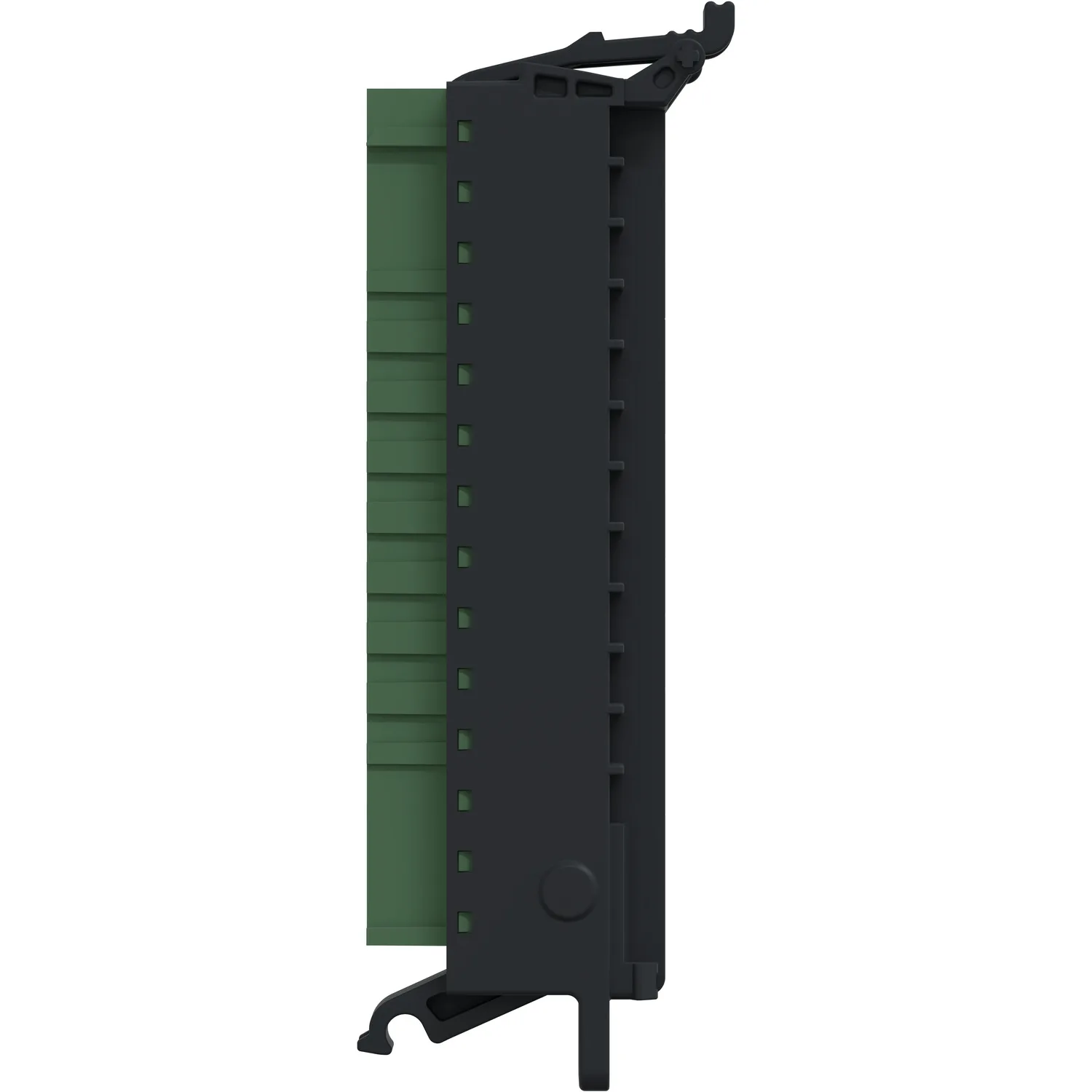 Schraubklemmenblock, 12 Punkte, Raster 5mm, ohne Abdeckung, für niedrige Bauhöhe, robuste Ausführung, Modicon Edge I/O - 6
