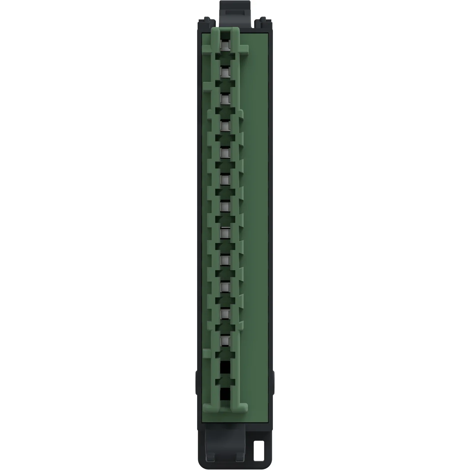 Federklemmenblock, 12 Punkte, Raster 5mm, ohne Abdeckung, für niedrige Bauhöhe, robuste Ausführung, Modicon Edge I/O - 3