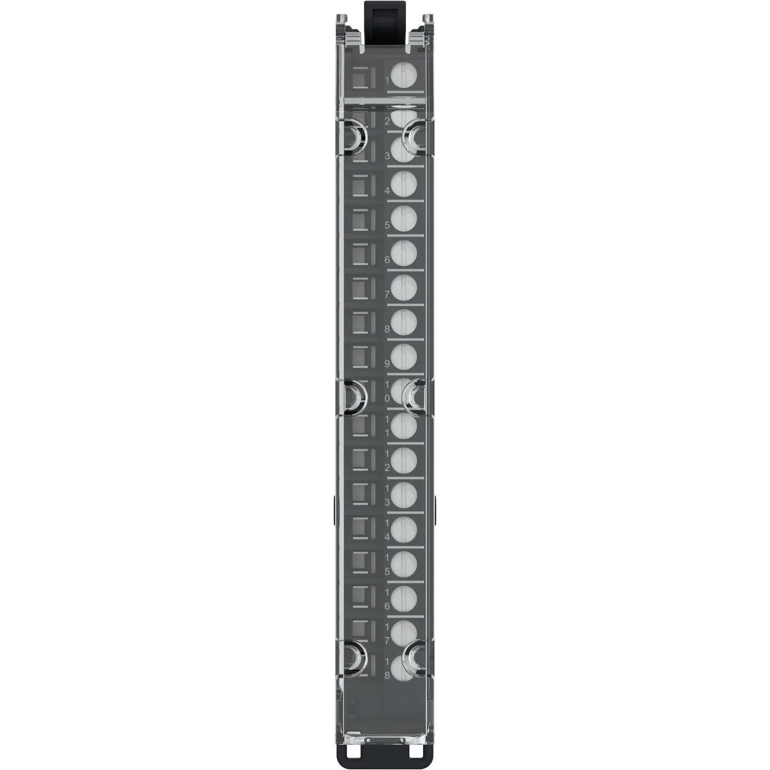 Schraubklemmenblock, 18 Punkte, Raster 5mm, mit Abdeckung, für hohe Bauhöhe (X), robuste Ausführung, Modicon Edge I/O - 2