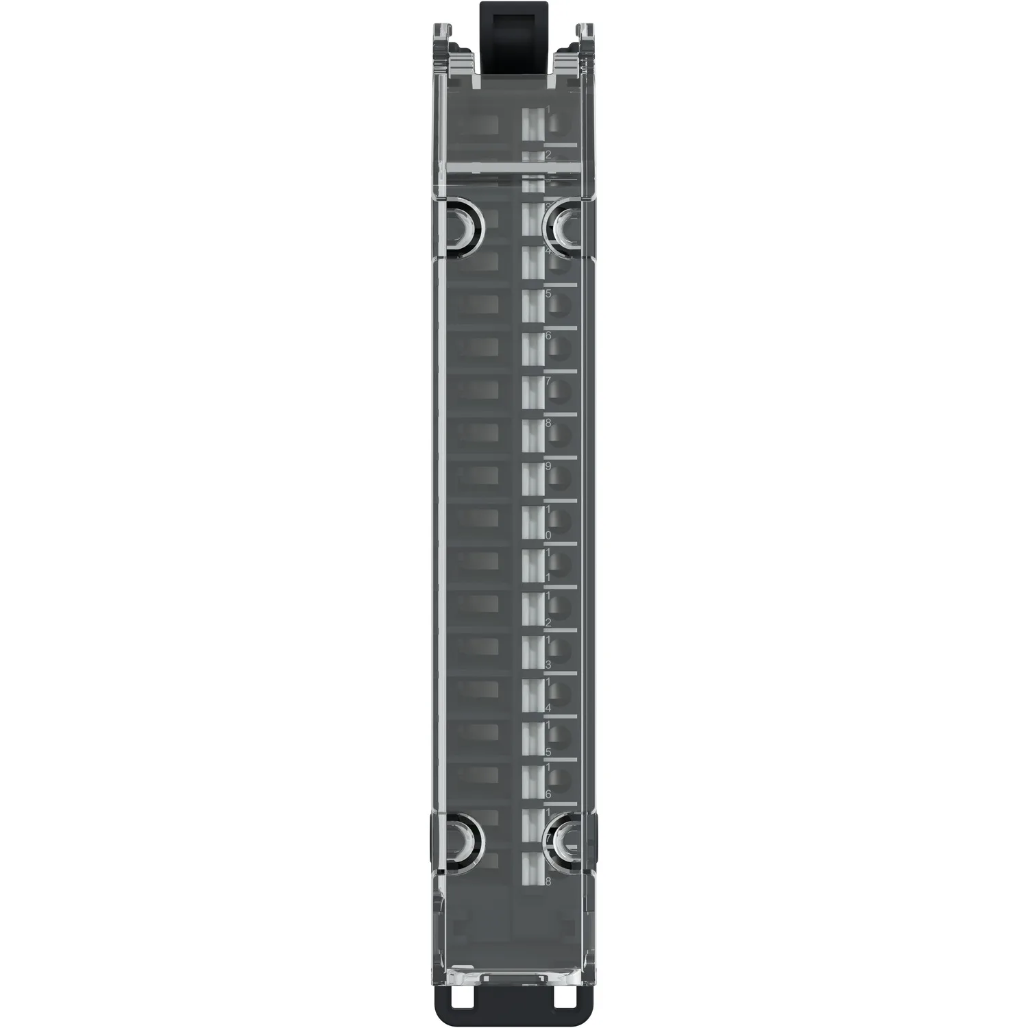 Federklemmenblock, 18 Punkte, Raster 3,81mm, mit Abdeckung, für niedrige Bauhöhe, robuste Ausführung, Modicon Edge I/O - 5