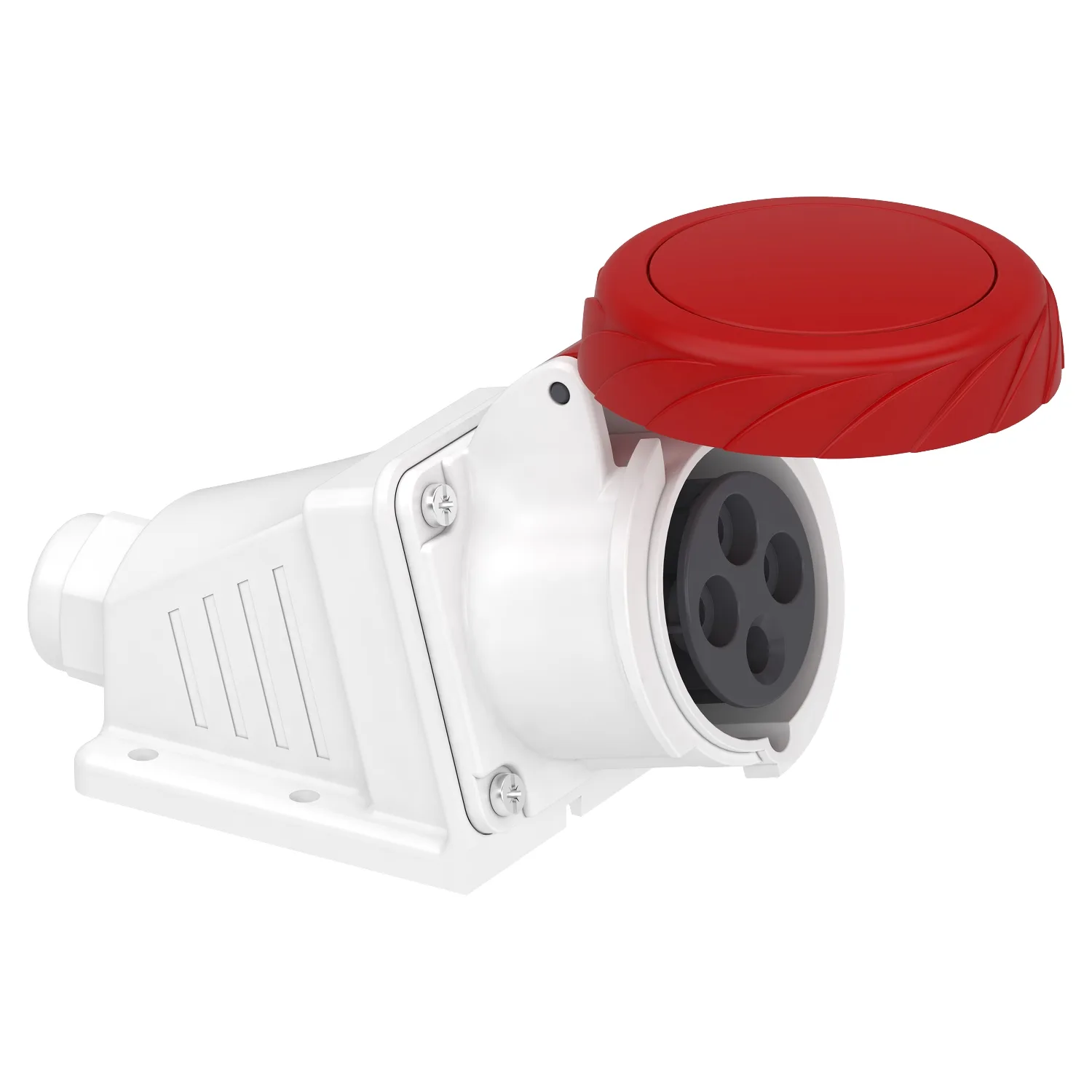Schneider PKF16W734 - 4x16A, trifaze, 3P+T, IP67, VİDALI BAĞLANTI, Duvar Prizi