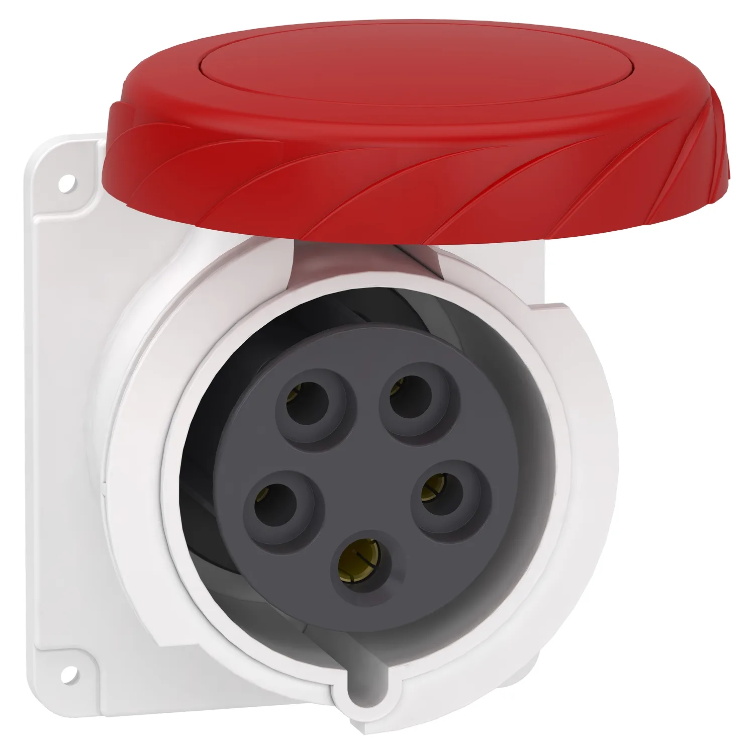 Schneider PKF32G735 - Mureva - socle prise industrielle droite - 32A - IP67 - 380 - 5P - vis
