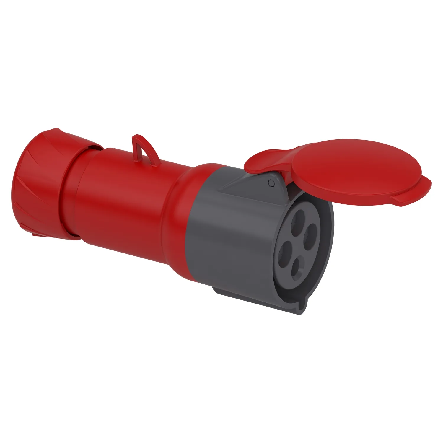 Schneider PKF32M434 - CEE Kupplung, Schraubklemmen, 32A, 3p+E, 380-415 V AC, IP44