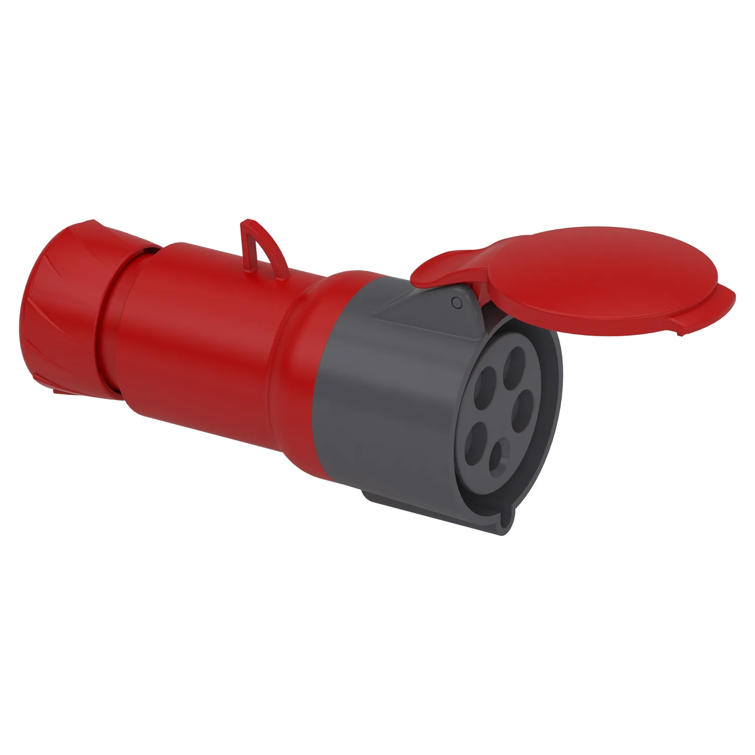 Schneider PKF32M435 - CEE Kupplung, Schraubklemmen, 32A, 3p+N+E, 380-415 V AC, IP44