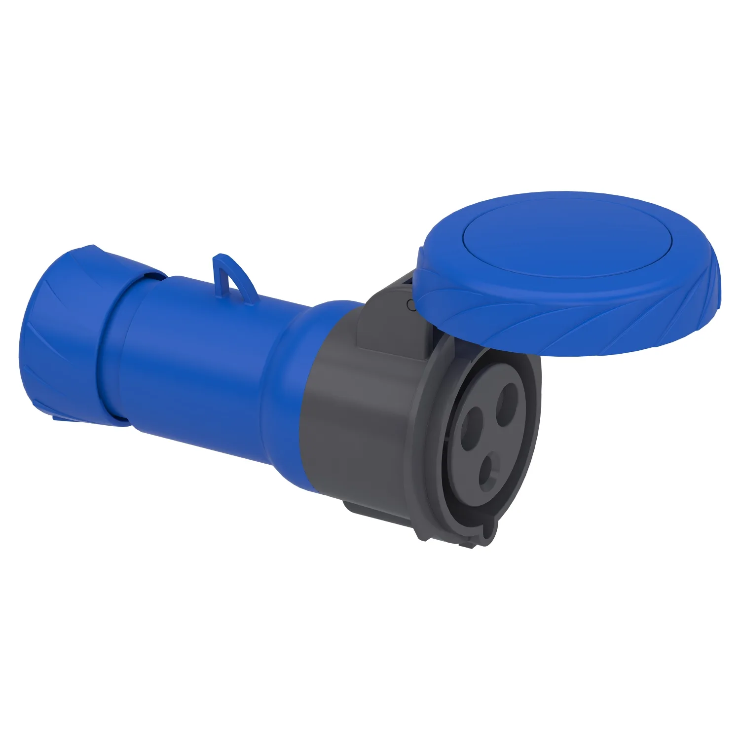 Schneider PKF32M723 - 3x32A, monofaze, 2P+T, IP67, VİDALI, Uzatma Prizi