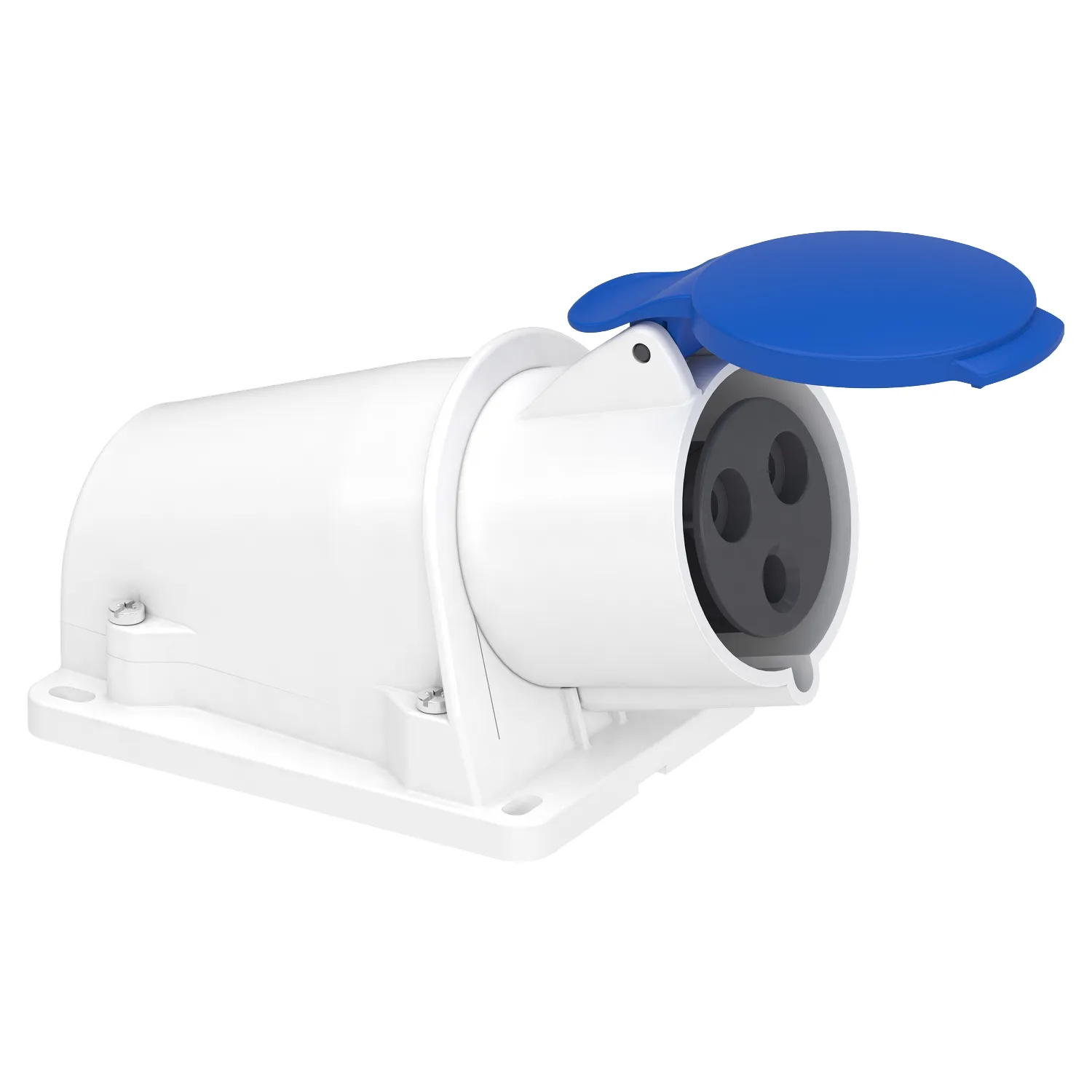 Schneider PKF32W423 - CEE Wandsteckdose Schraubklemmen, 32A, 2p+E, 200-250 V AC