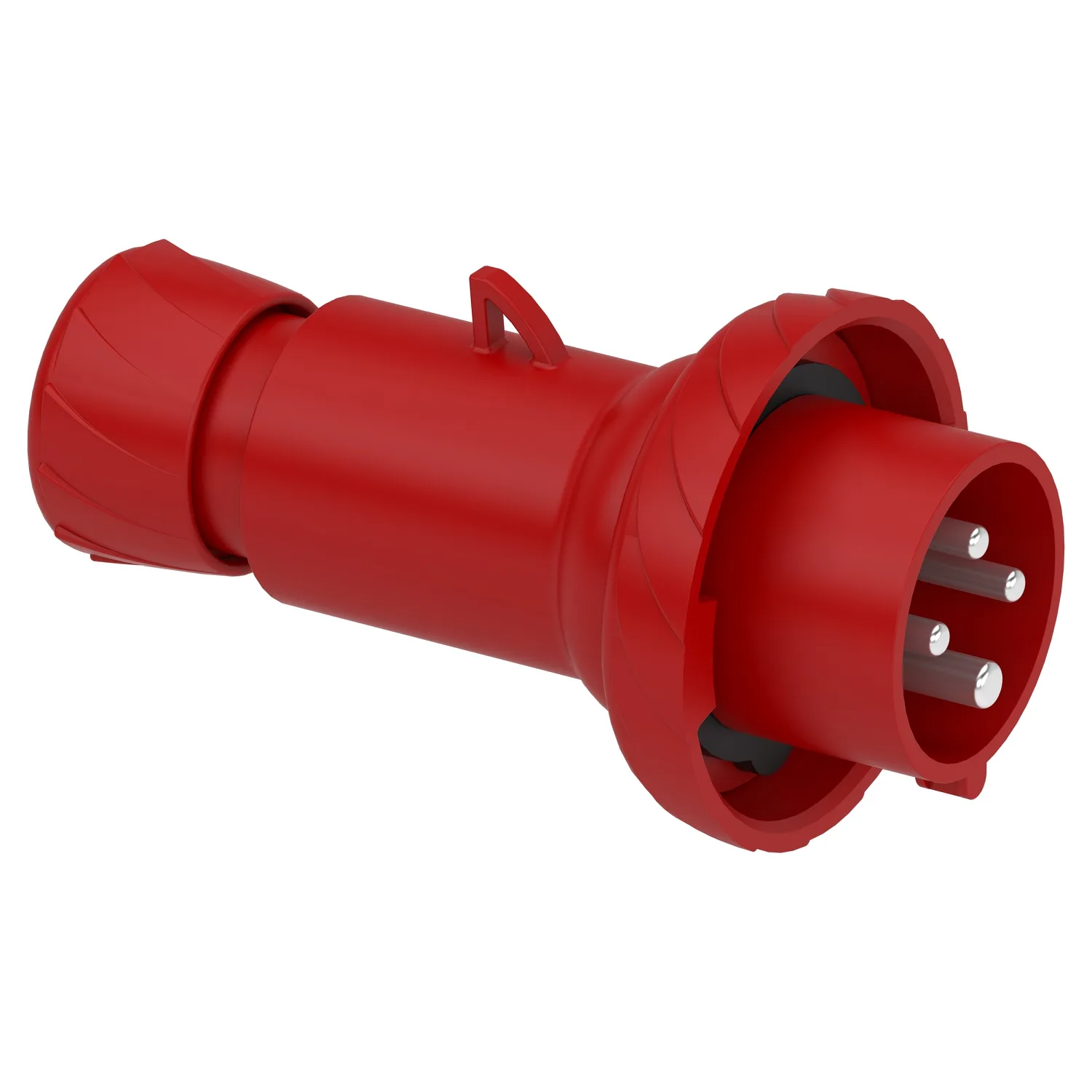 Schneider PKX16M734 - 4x16A, trifaze, 3P+T, IP67, HIZLI BAĞLANTI, Düz Fiş