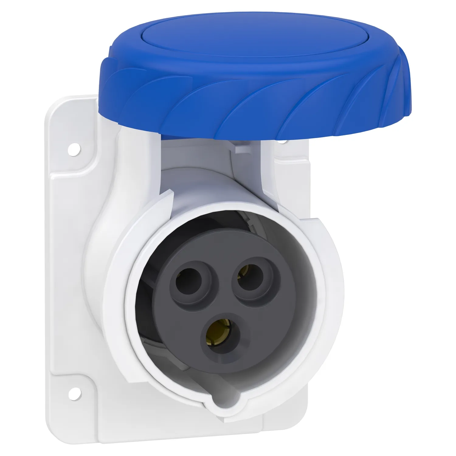 Schneider PKY16G723 - 3x16A, monofaze, 2P+T, IP67, HIZLI, Düz Makine Prizi