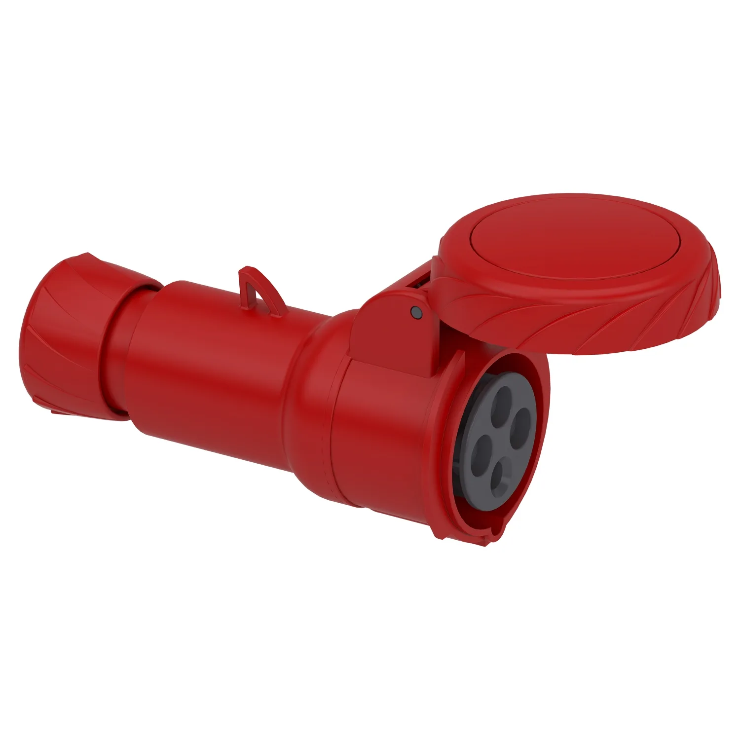Schneider PKY16M734 - 4x16A, trifaze, 3P+T, IP67, HIZLI BAĞLANTI, Uzatma Prizi