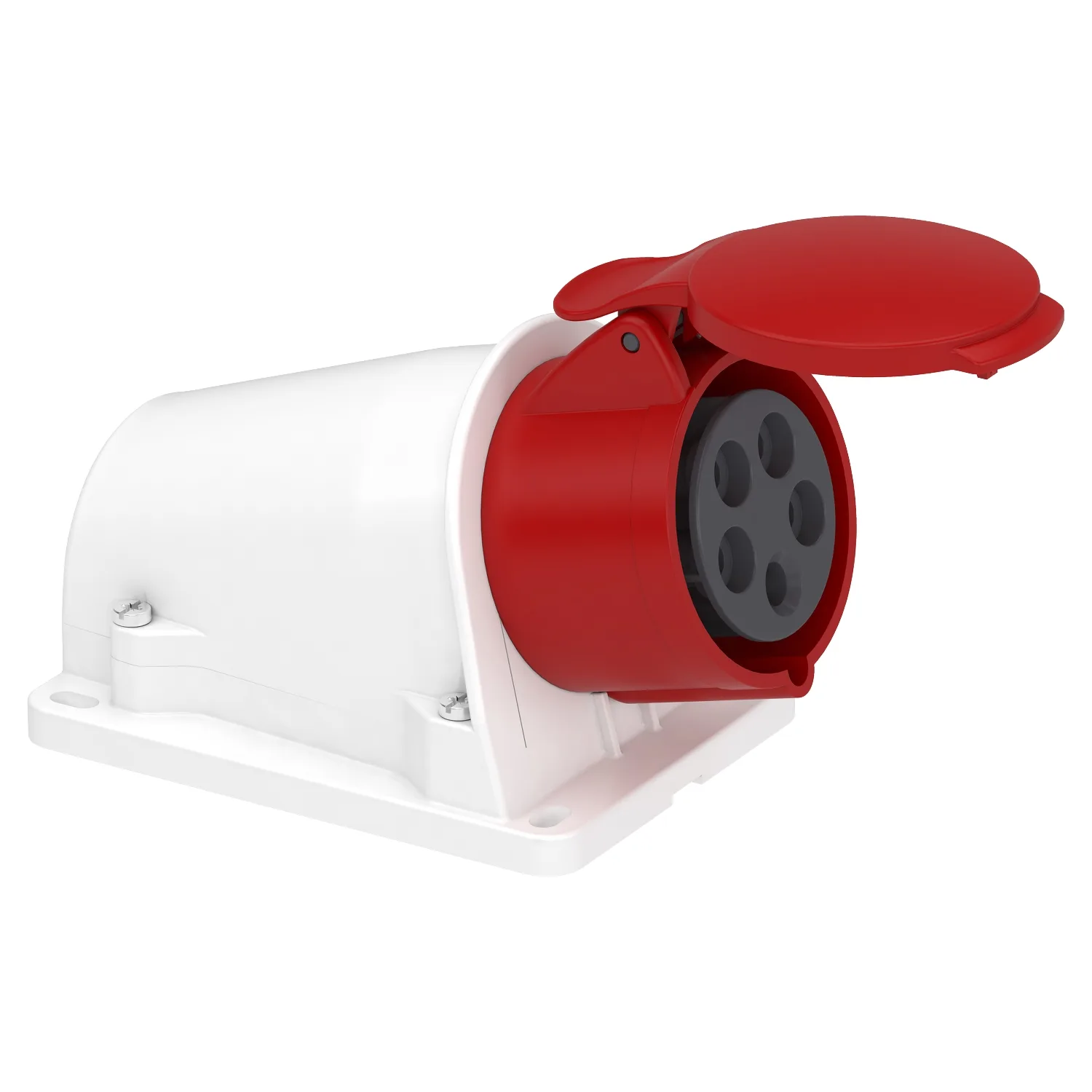 Schneider PKY16W435 - 5x16A, trifaze, 3P+N+T, IP44, HIZLI, Duvar Prizi