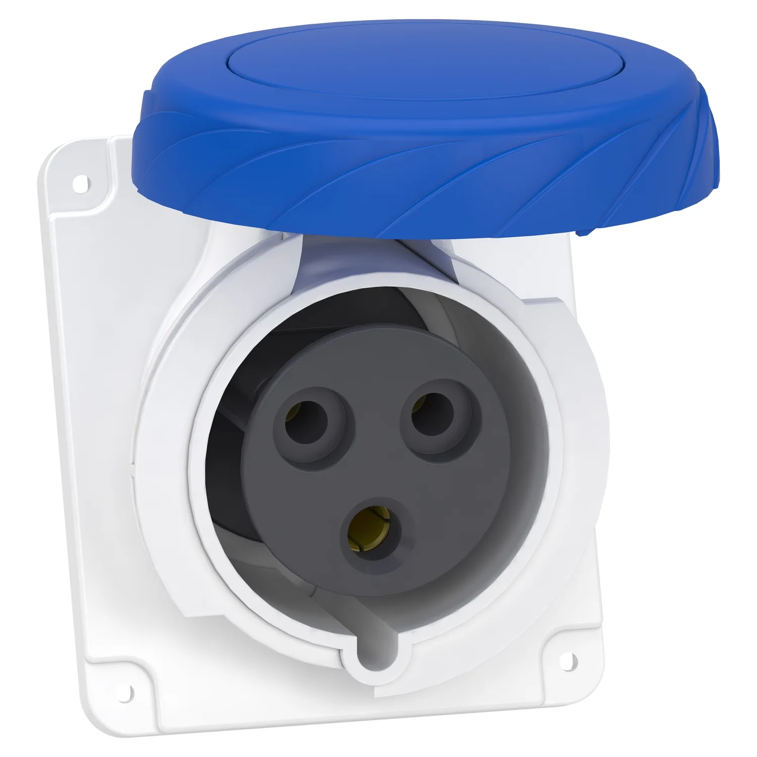 Schneider PKY32F723 - CEE Anbausteckdose Schneidklemmen, 32A, 2p+E, 200-250 V AC