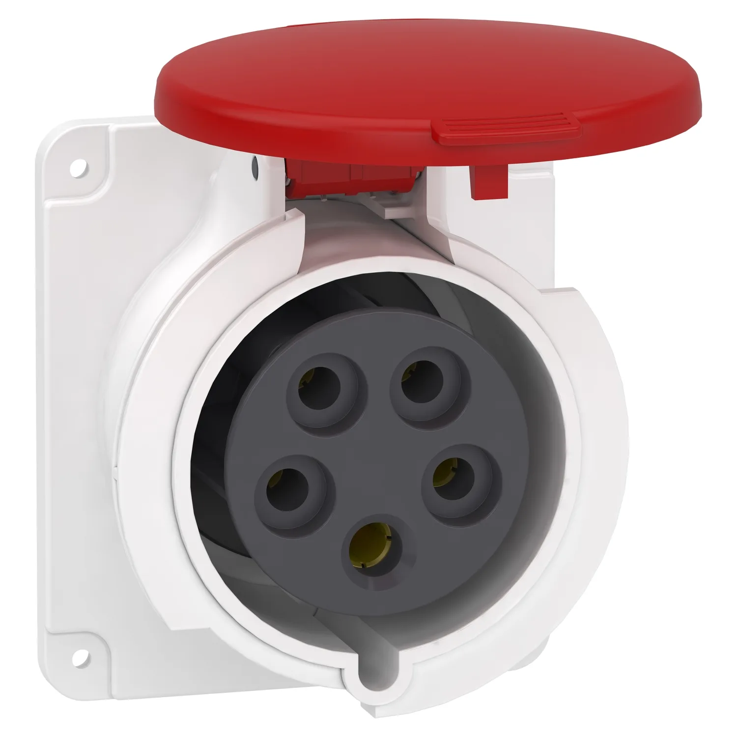 Schneider PKY32G435 - CEE Anbausteckdose Schneidklemmen, 32A, 3p+N+E, 380-415 V AC