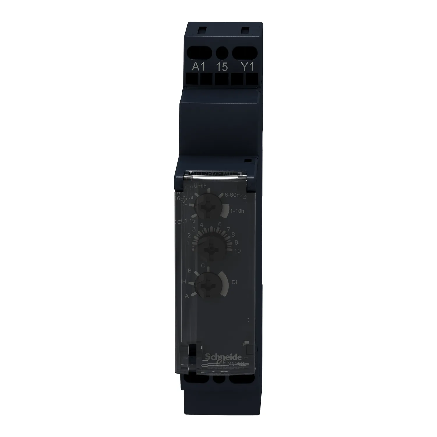 Zeitrelais 8 Funktionen, 0,1 s-10 h, Relais 1 W, 24 VDC/24-240VAC - 5
