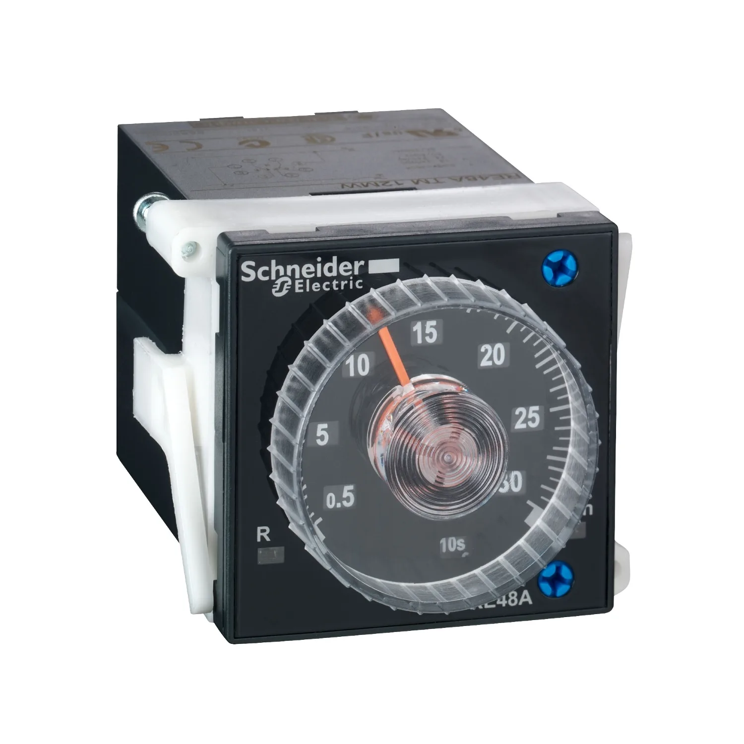 Schneider RE48ATM12MW - Zaman Rölesi; 0,02s÷300h; DPDT; 250VAC/5A; Usup: 24÷240VAC; 24÷240VDC