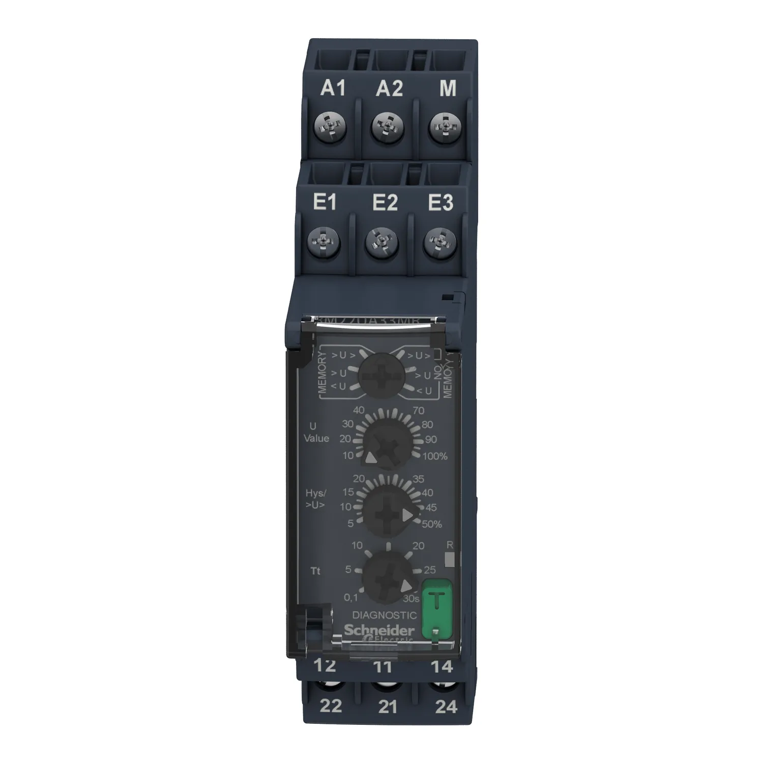 RM22UA33MR - Aşırı veya düşük gerilim 15...500 V - 2