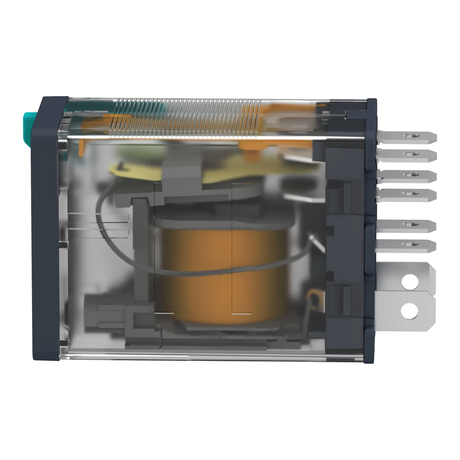 RPM21BD - Röle: elektromanyetik; 24VDC; DPDT; Kontak akımı maks: 15A; soketli - 2