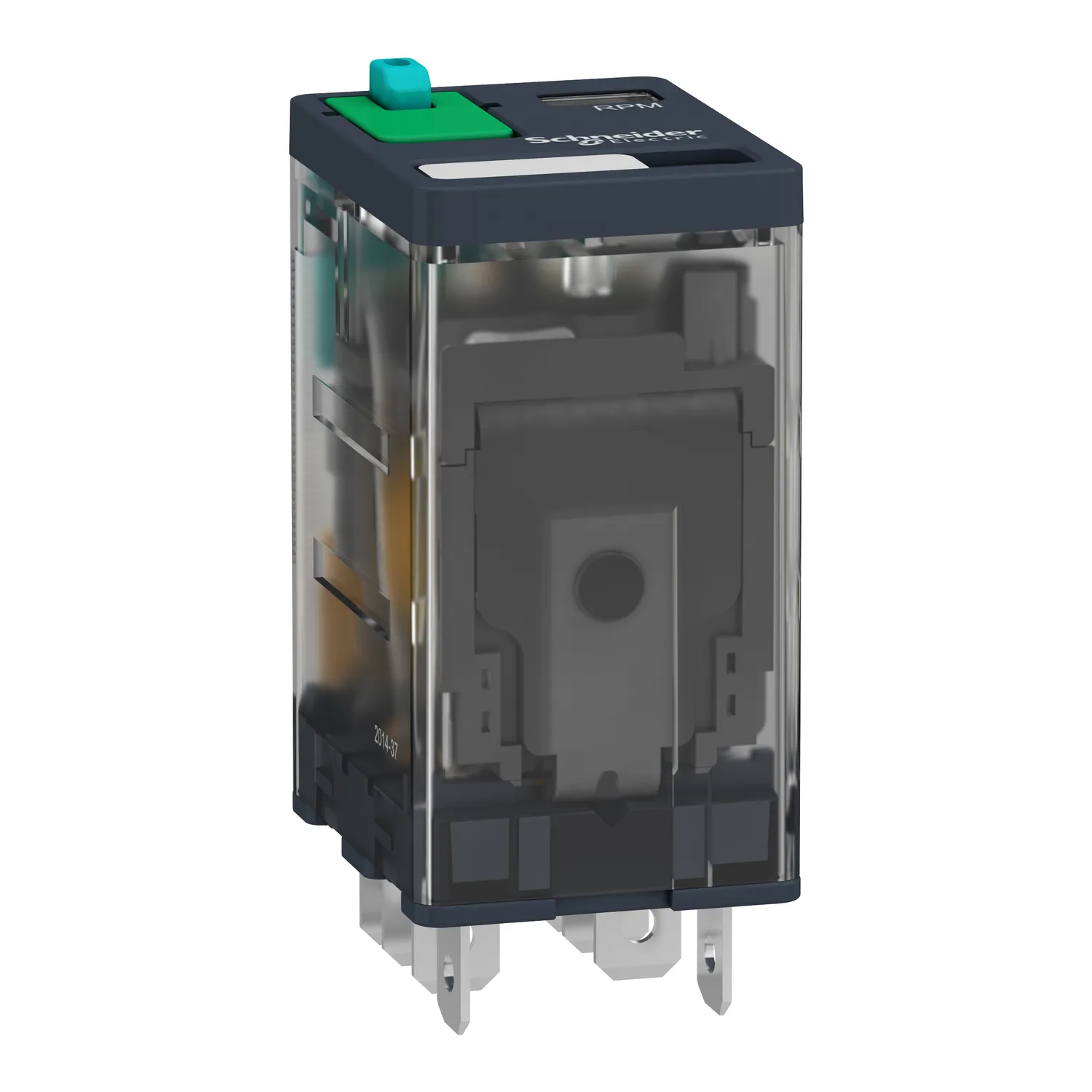 RPM21BD - Röle: elektromanyetik; 24VDC; DPDT; Kontak akımı maks: 15A; soketli - 3