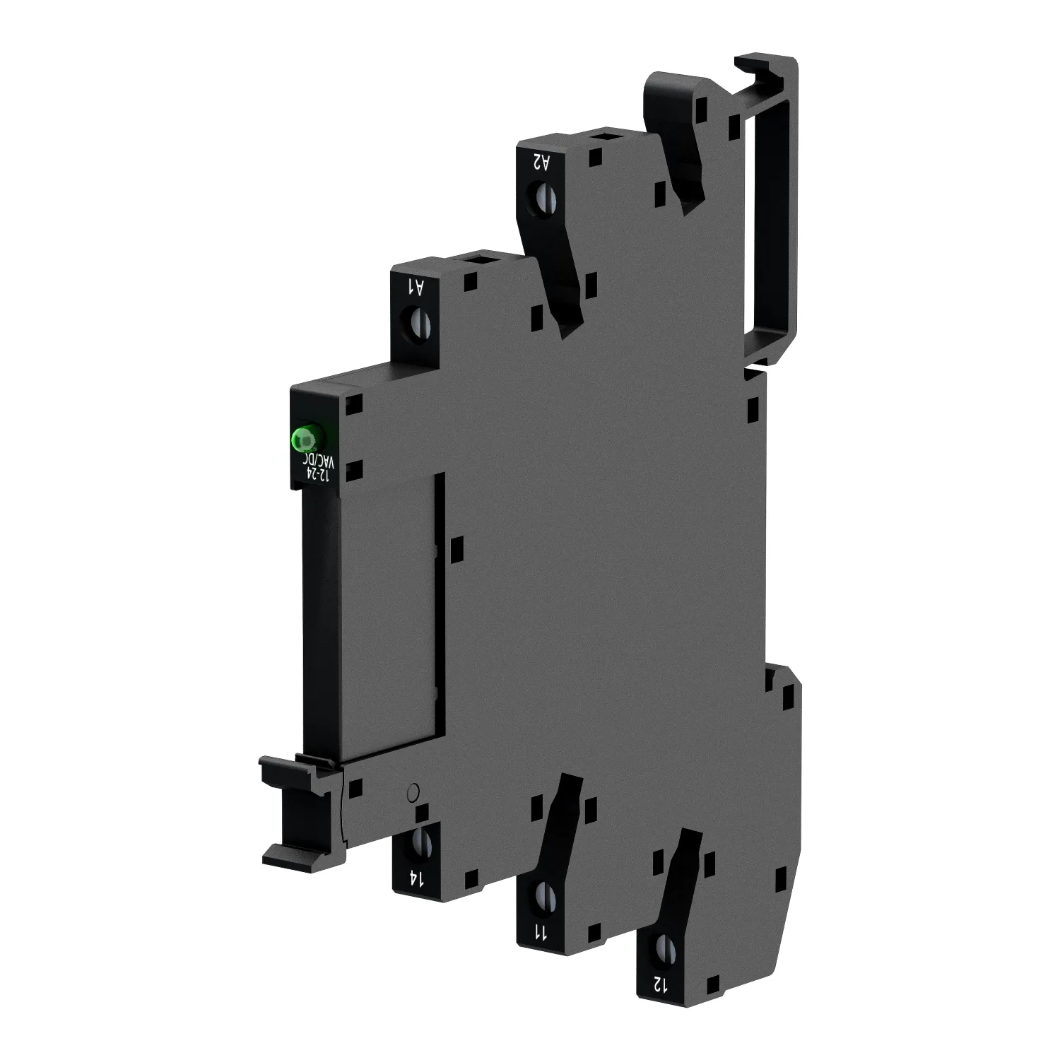 Relais: Schnittstellen; USpule: 12VAC,12VDC; SPDT; 6A; Zelio Relay - 3