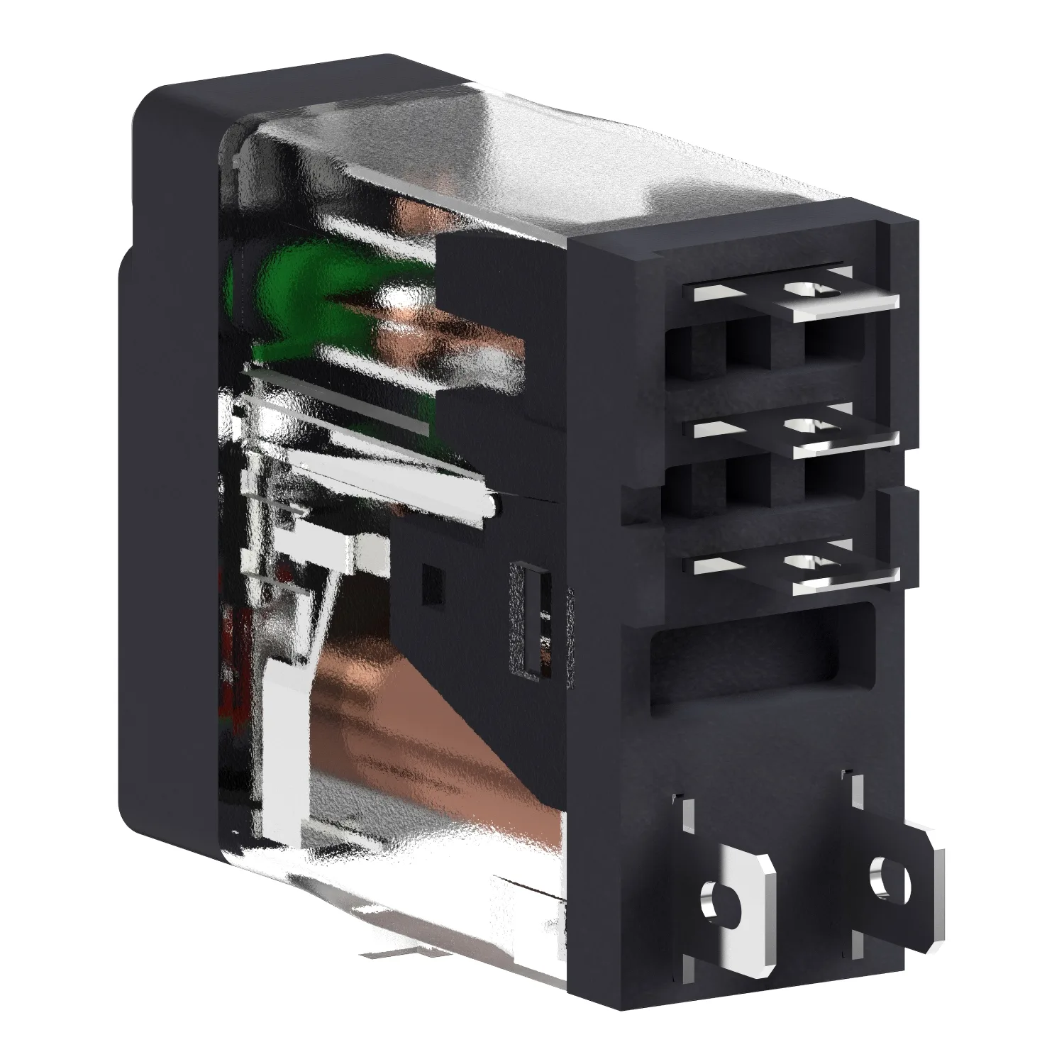 Schneider RXG12P7 - Steckb. Interface-Relais RXG, 1 W, 10 A, 230VAC, mit LED, mit Prüftaste