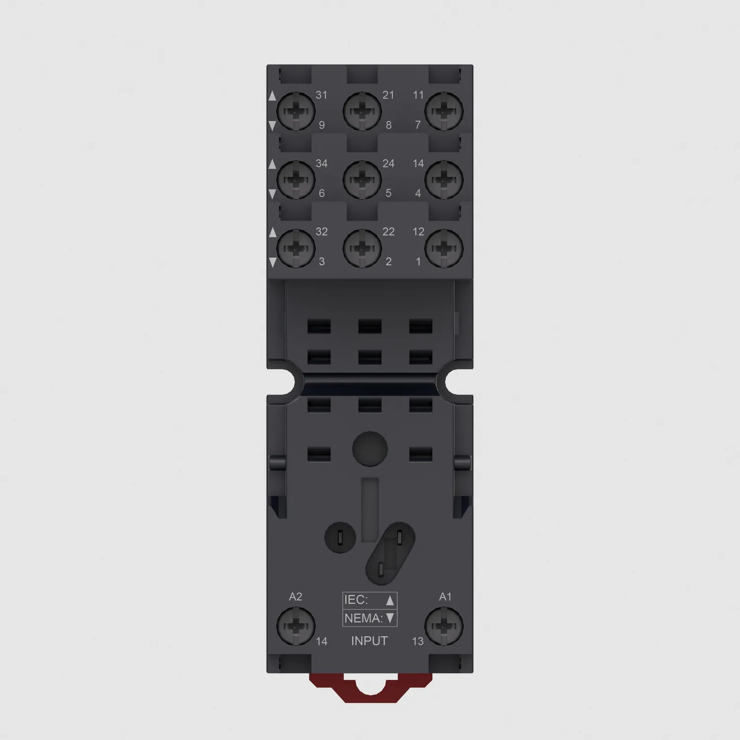 RXZE2S111M - Soket; PIN: 11; DIN ray montajı için; Bağlantılar: vidalı klemensler - 5