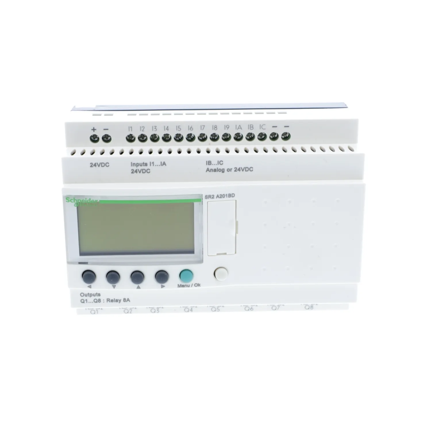 Relais programmable; IN: 12; Entr.analog: 2; OUT: 8; Zelio Logic - 2