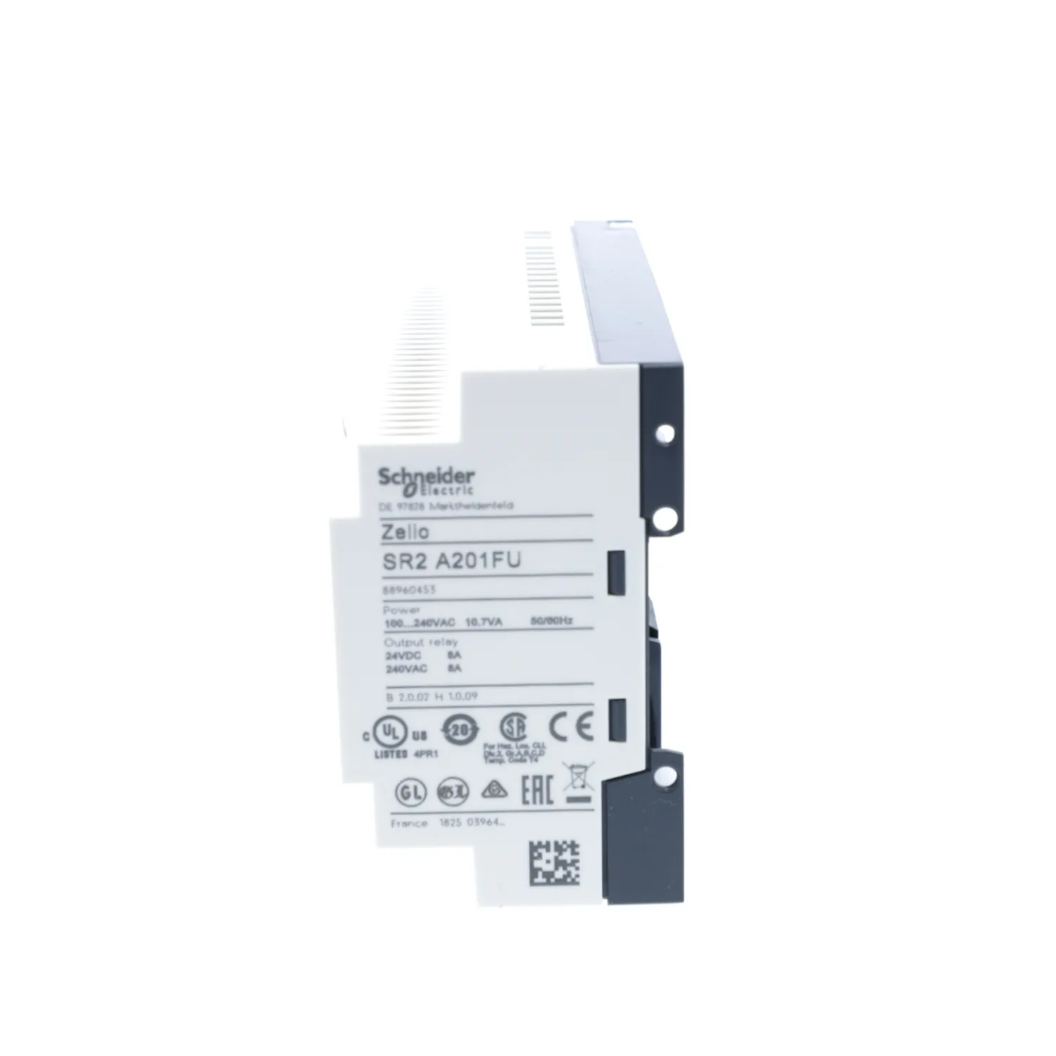 Schneider SR2A201FU - Relais programmable; IN: 12; Entr.analog: 0; OUT: 8; Zelio Logic