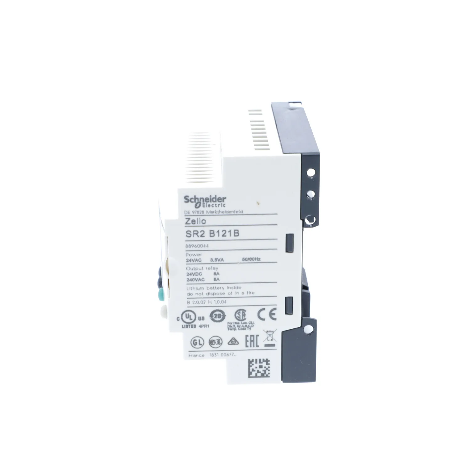 Programmierbares Relais; IN: 8; Ein.analog: 0; OUT: 4; Zelio Logic - 3