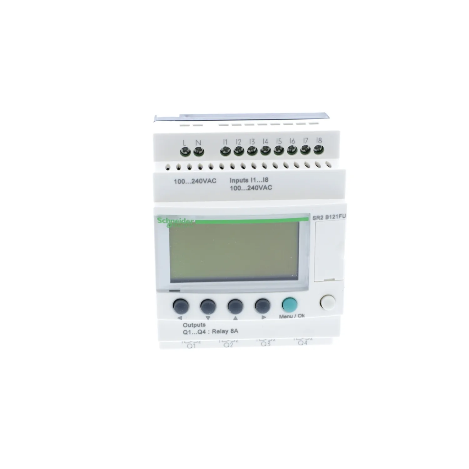 SR2B121FU - Programlanabilir röle; GİRİŞ: 8; Analog giriş: 0; ÇIKIŞ: 4; Zelio Logic; IP20 - 3