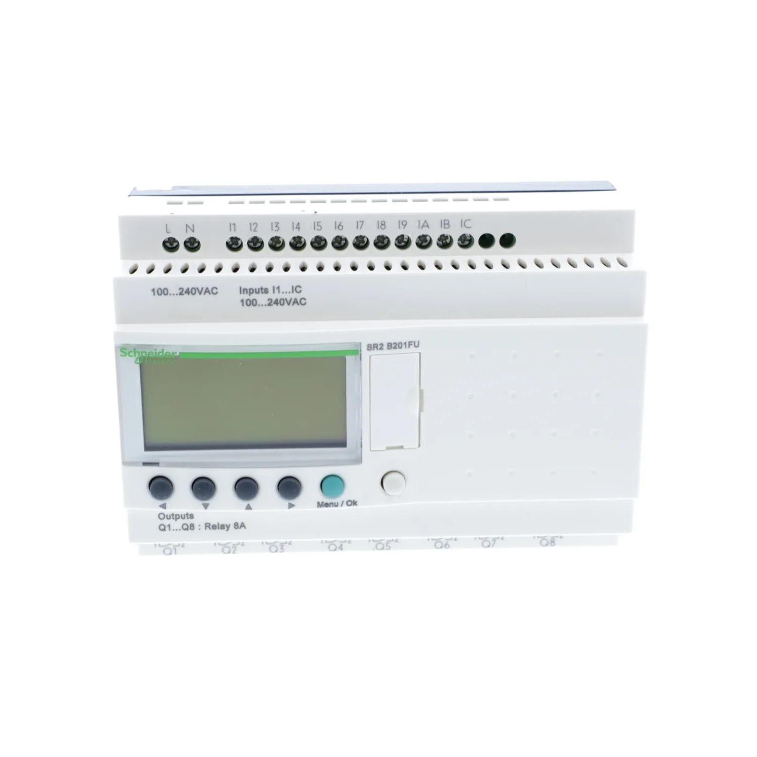 Programmierbares Relais; IN: 12; Ein.analog: 0; OUT: 8; Zelio Logic - 2